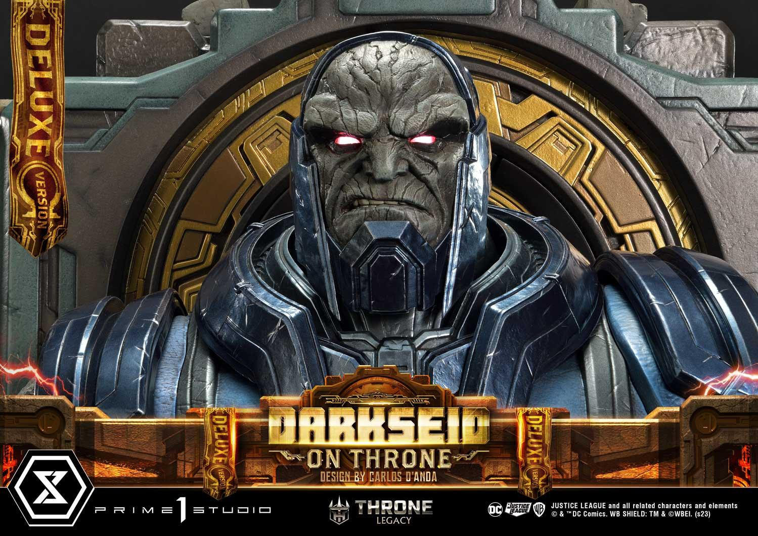 Justice League - Darkseid - Throne Legacy  (TLCDC-03DX) - 1/4 - On Throne, DX Version (Prime 1 Studio) photo 19