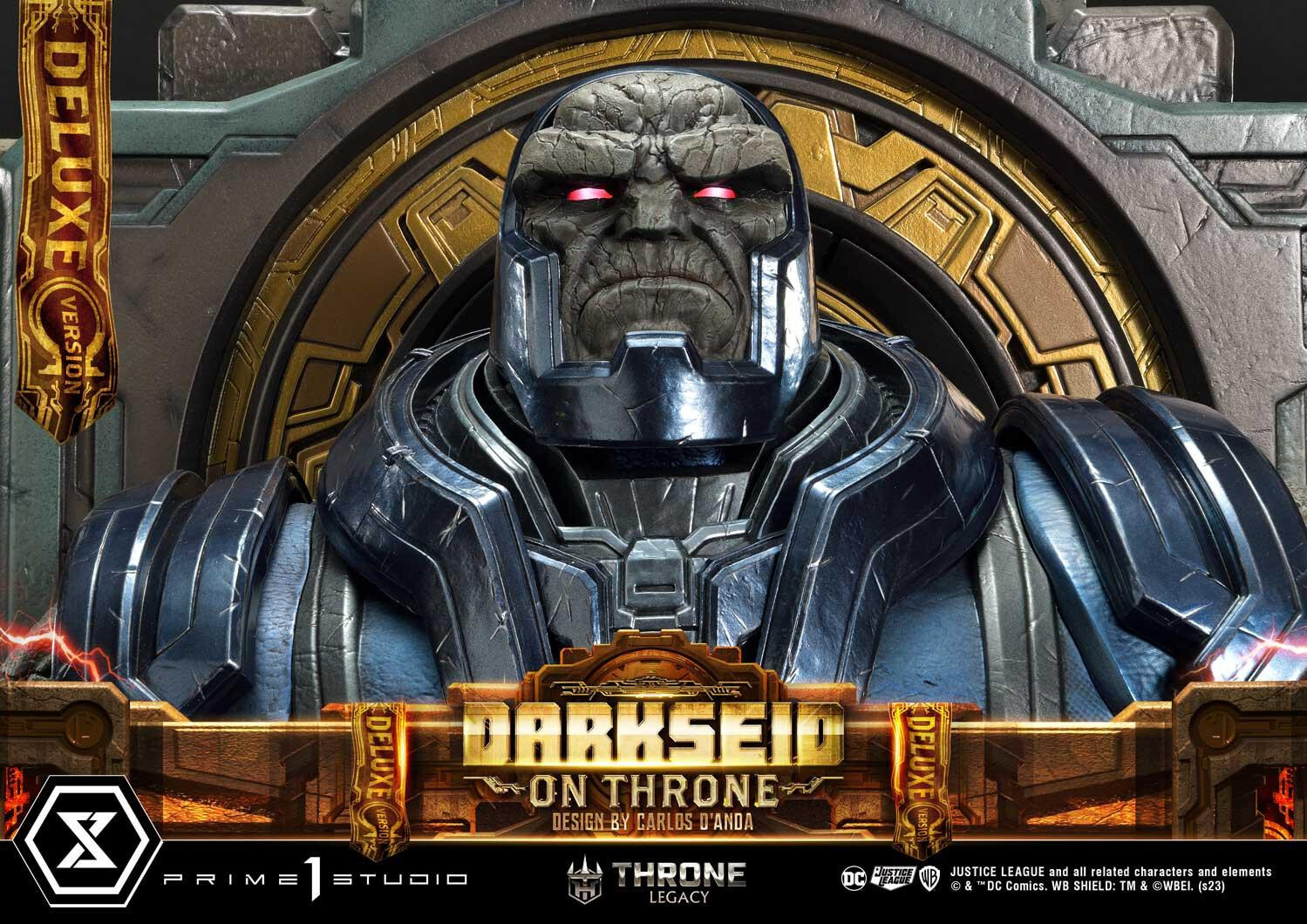 Justice League - Darkseid - Throne Legacy  (TLCDC-03DX) - 1/4 - On Throne, DX Version (Prime 1 Studio) photo 20