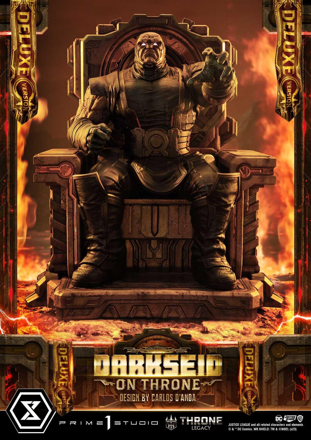 Justice League - Darkseid - Throne Legacy  (TLCDC-03DX) - 1/4 - On Throne, DX Version (Prime 1 Studio) photo 23