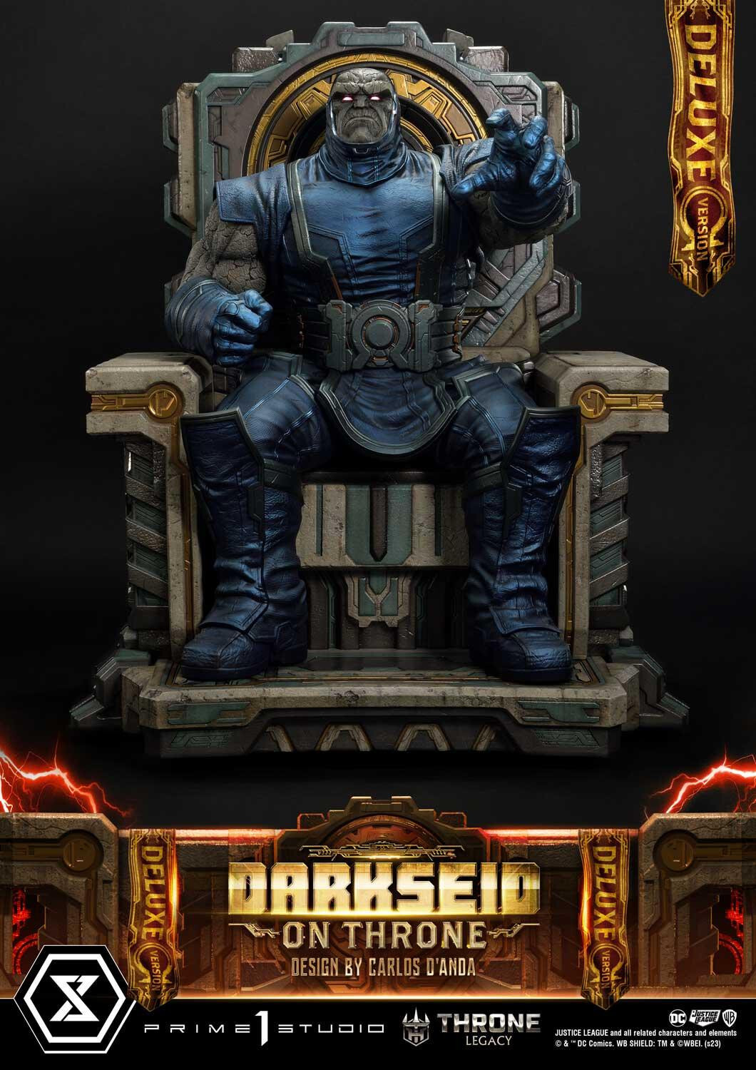 Justice League - Darkseid - Throne Legacy  (TLCDC-03DX) - 1/4 - On Throne, DX Version (Prime 1 Studio) photo 25