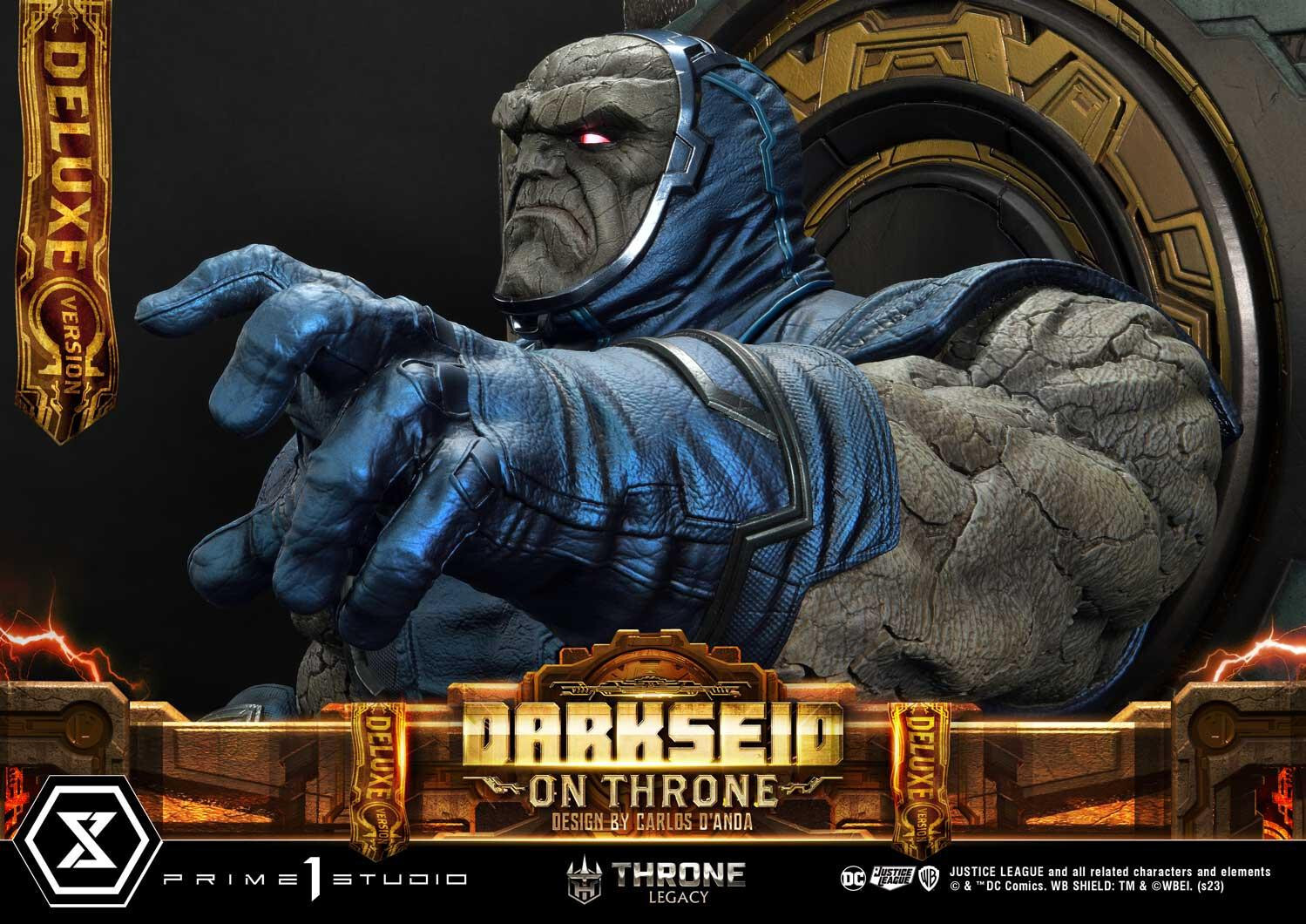 Justice League - Darkseid - Throne Legacy  (TLCDC-03DX) - 1/4 - On Throne, DX Version (Prime 1 Studio) photo 27