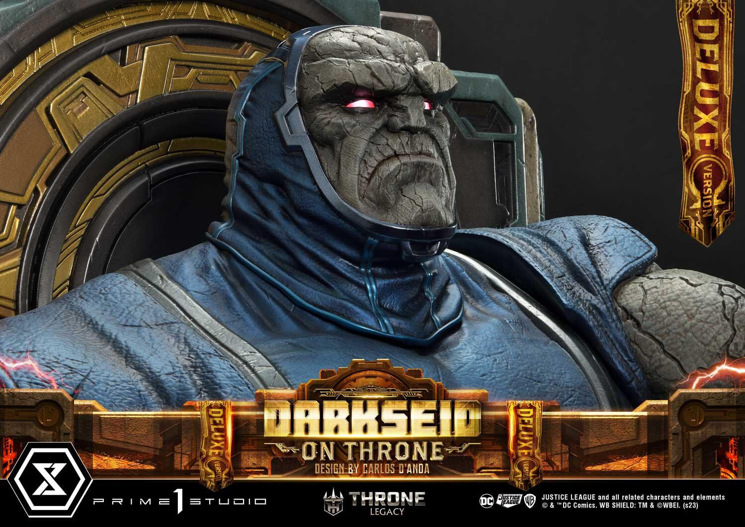 Justice League - Darkseid - Throne Legacy  (TLCDC-03DX) - 1/4 - On Throne, DX Version (Prime 1 Studio) photo 28