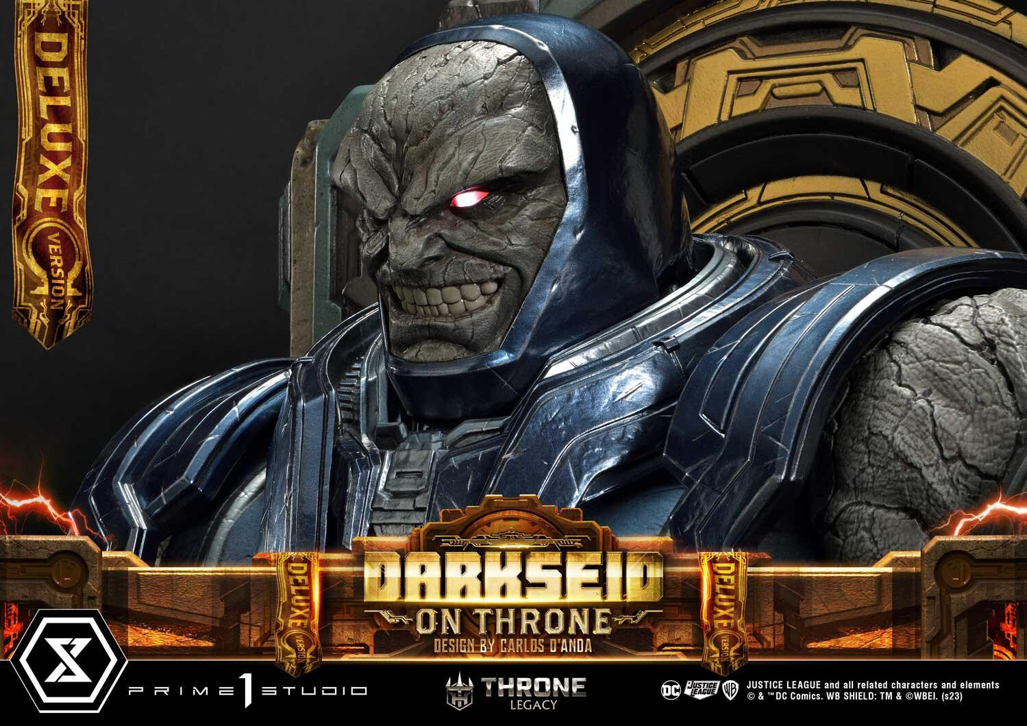 Justice League - Darkseid - Throne Legacy  (TLCDC-03DX) - 1/4 - On Throne, DX Version (Prime 1 Studio) photo 29