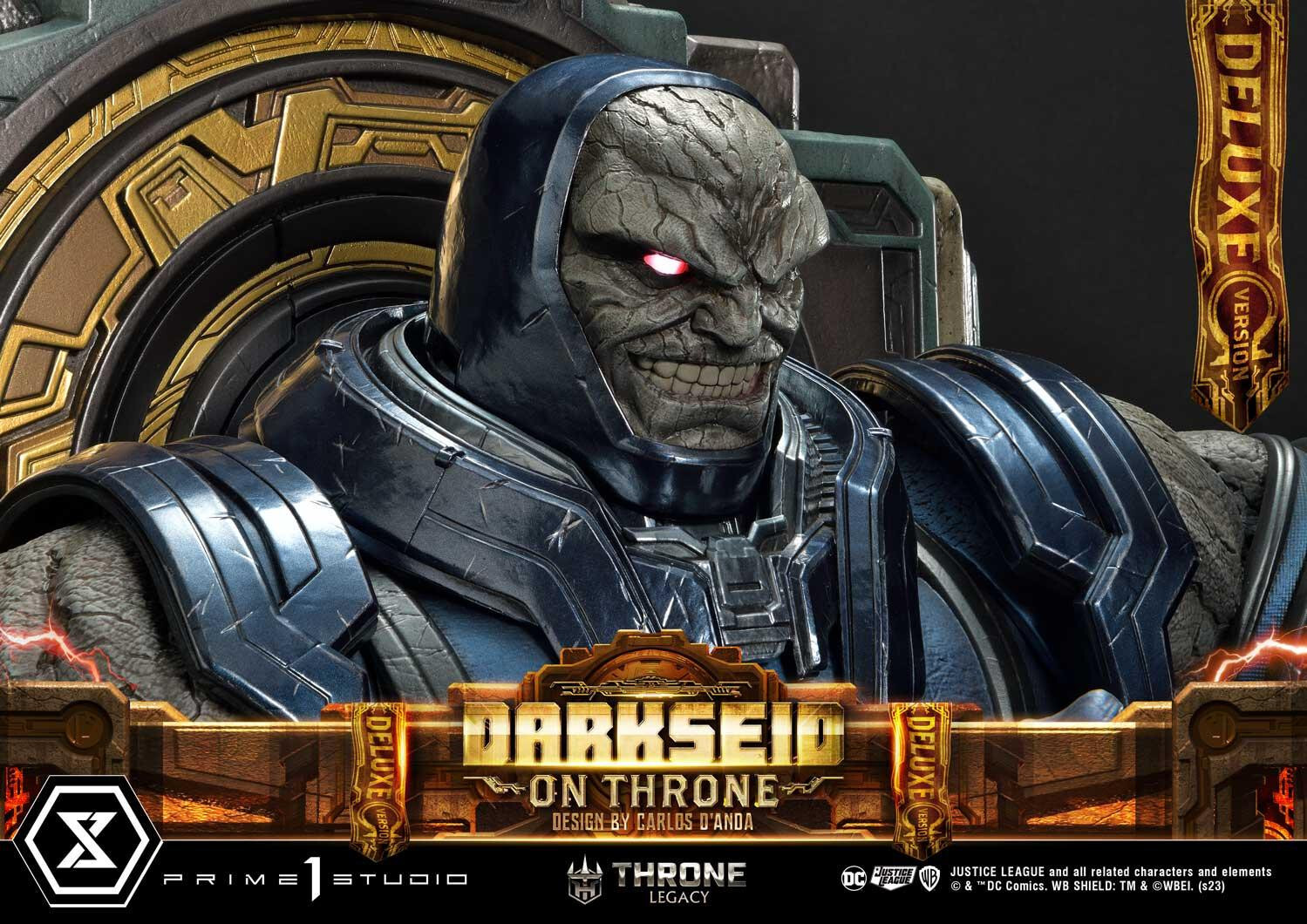 Justice League - Darkseid - Throne Legacy  (TLCDC-03DX) - 1/4 - On Throne, DX Version (Prime 1 Studio) photo 30