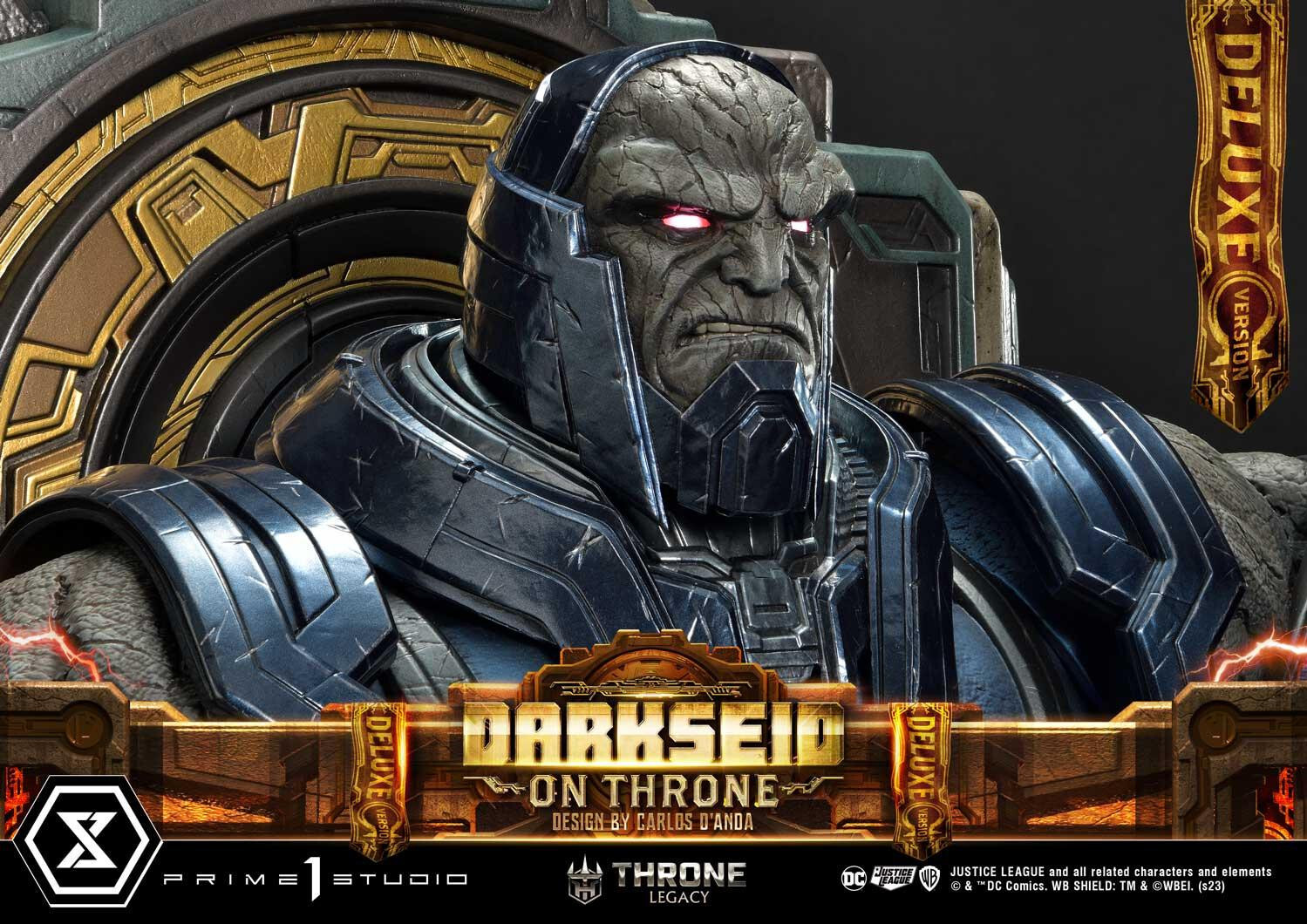 Justice League - Darkseid - Throne Legacy  (TLCDC-03DX) - 1/4 - On Throne, DX Version (Prime 1 Studio) photo 33