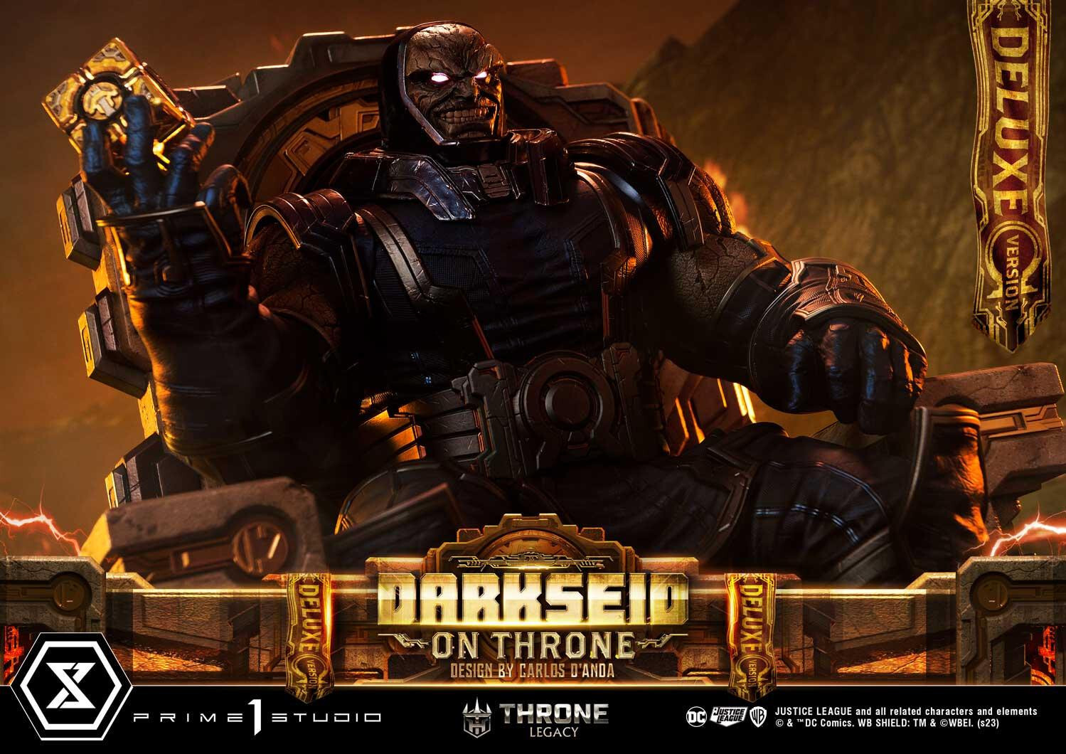 Justice League - Darkseid - Throne Legacy  (TLCDC-03DX) - 1/4 - On Throne, DX Version (Prime 1 Studio) photo 36