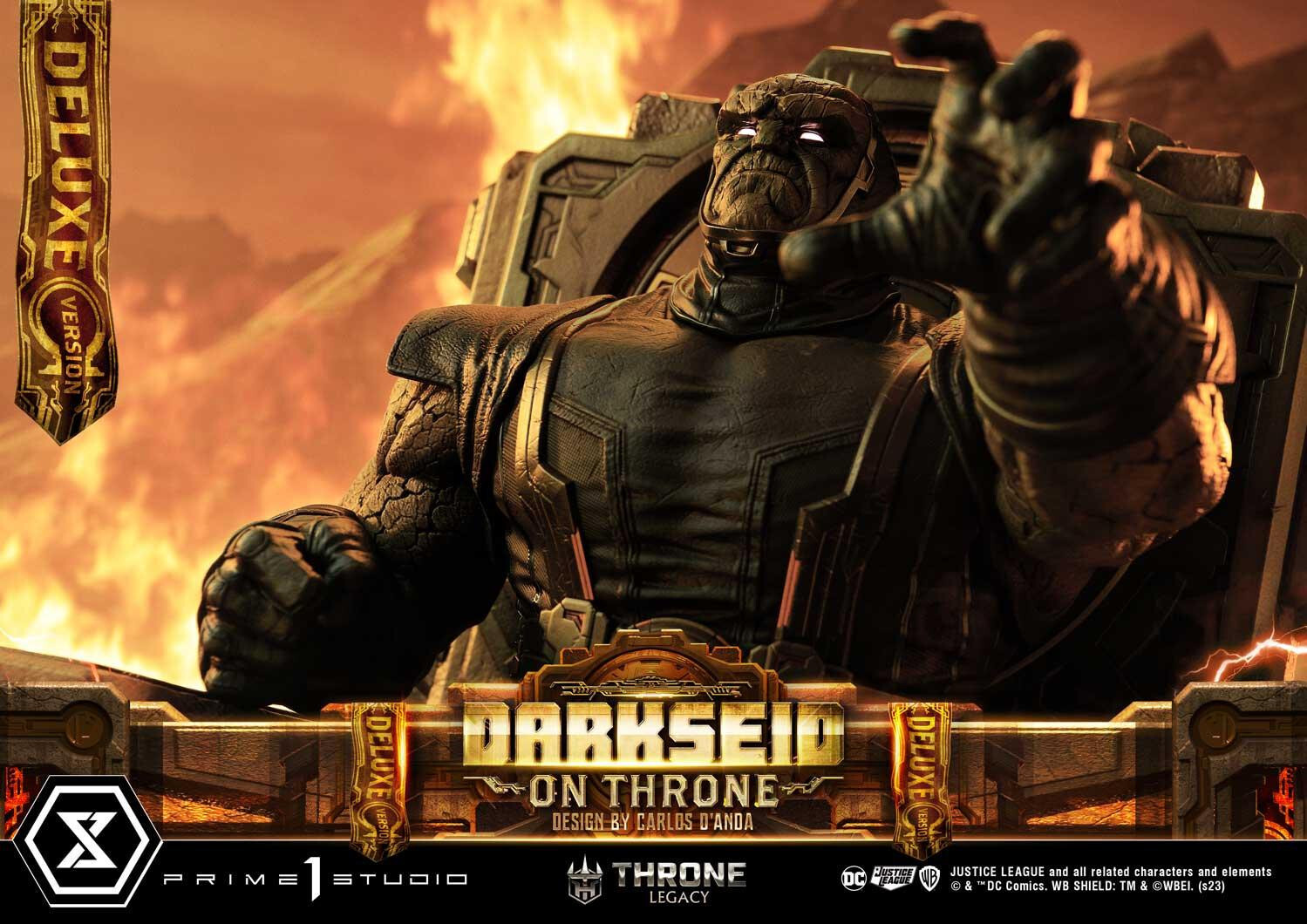 Justice League - Darkseid - Throne Legacy  (TLCDC-03DX) - 1/4 - On Throne, DX Version (Prime 1 Studio) photo 38