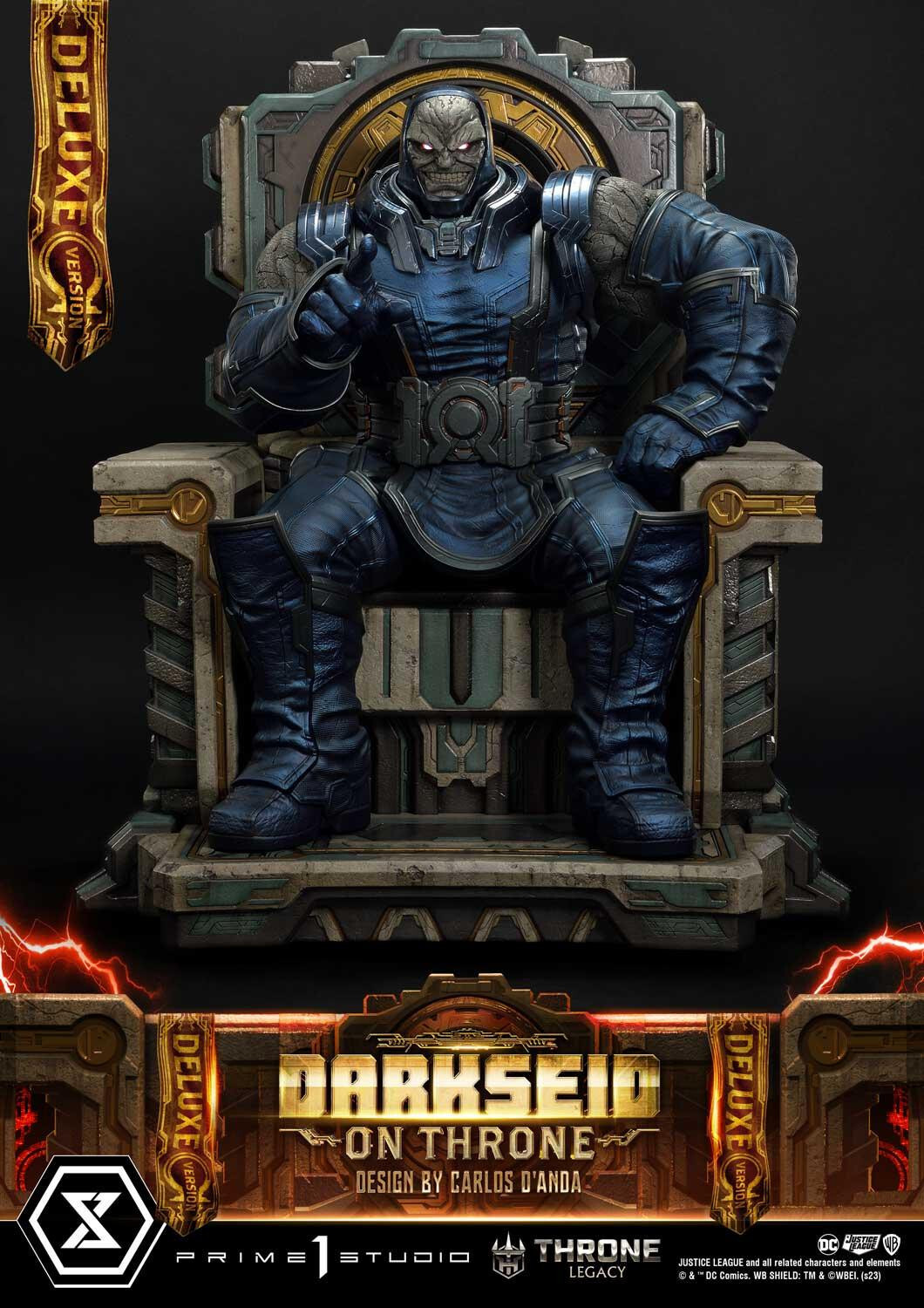 Justice League - Darkseid - Throne Legacy  (TLCDC-03DX) - 1/4 - On Throne, DX Version (Prime 1 Studio) photo 39