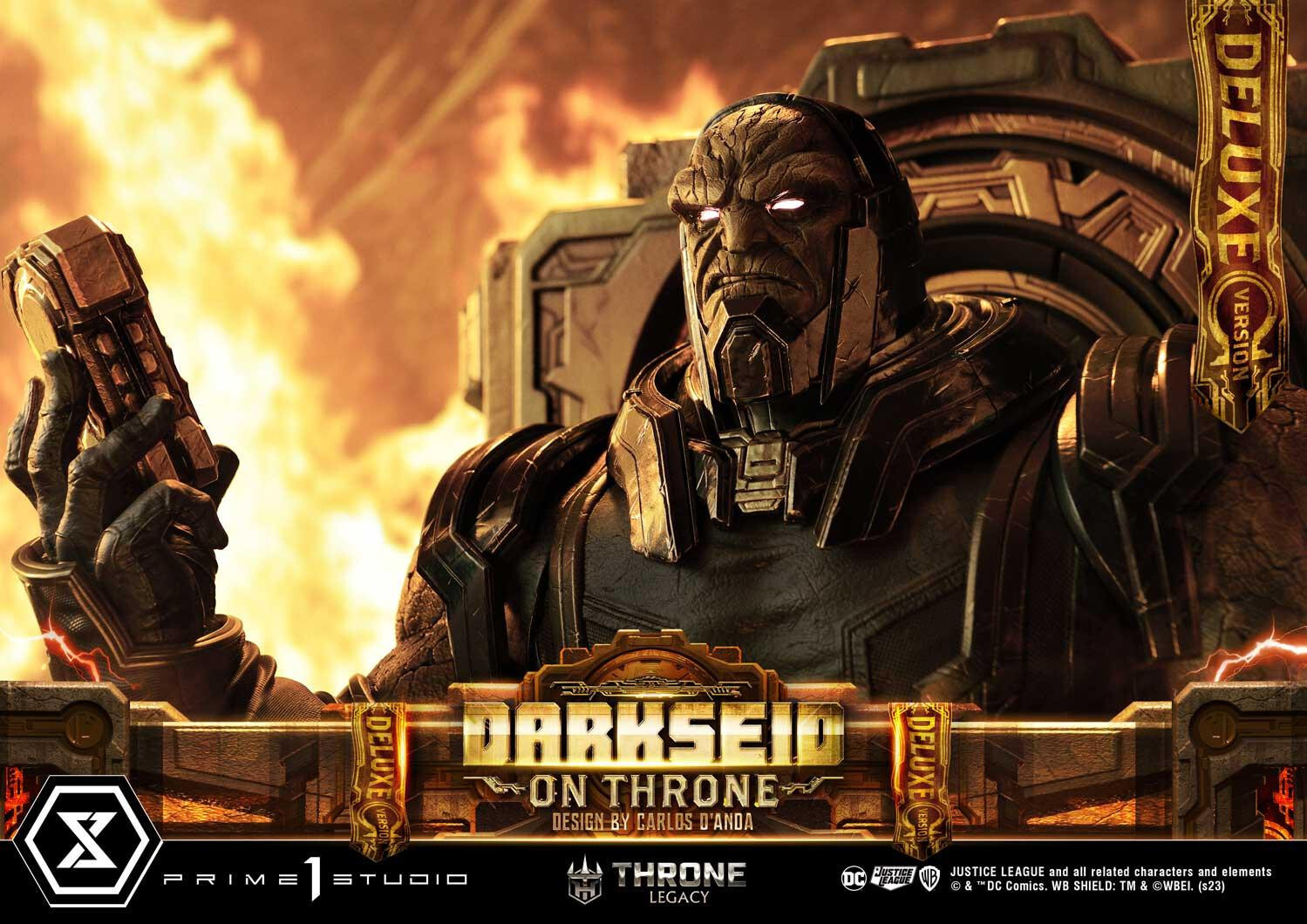 Justice League - Darkseid - Throne Legacy  (TLCDC-03DX) - 1/4 - On Throne, DX Version (Prime 1 Studio) photo 43
