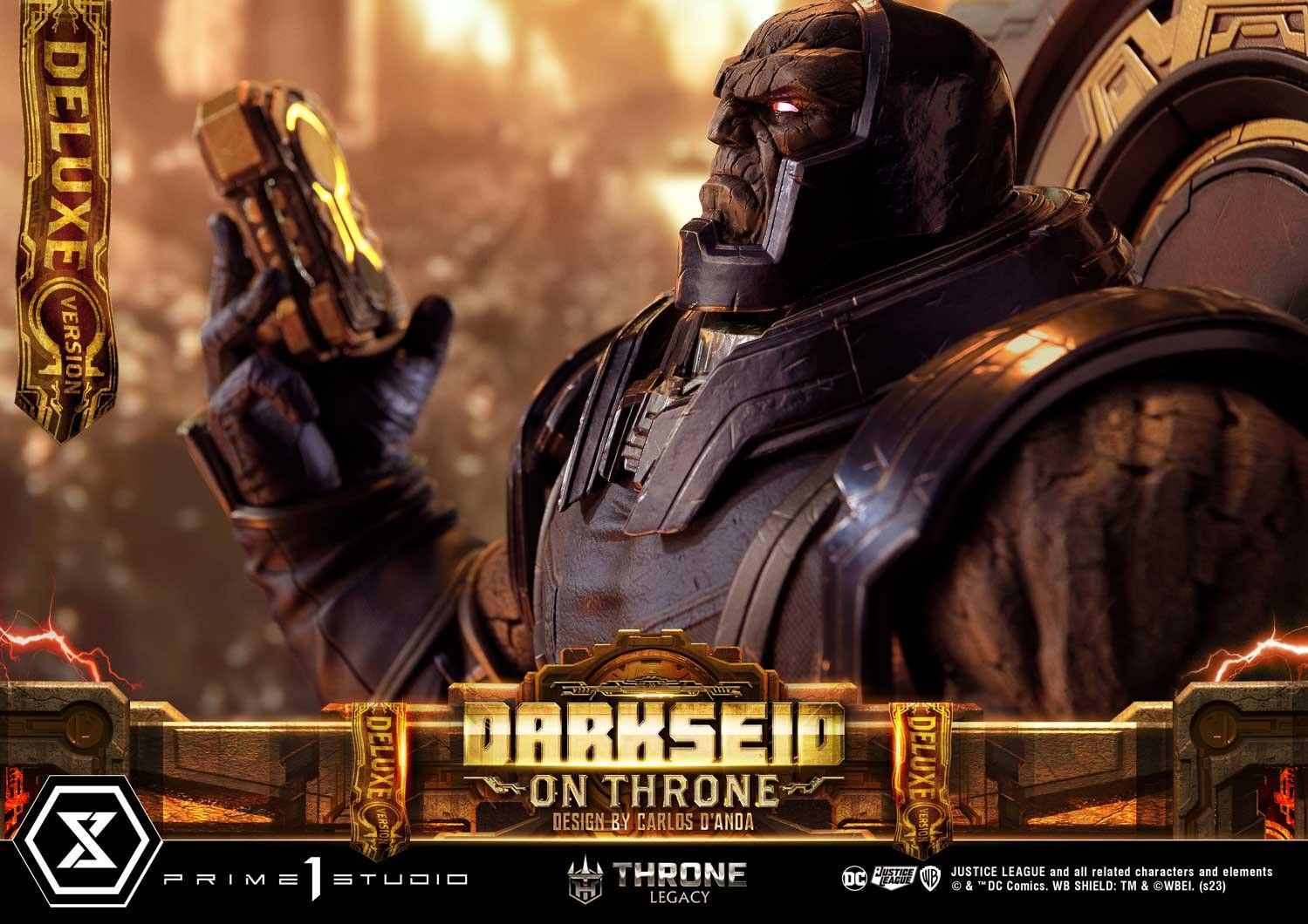 Justice League - Darkseid - Throne Legacy  (TLCDC-03DX) - 1/4 - On Throne, DX Version (Prime 1 Studio) photo 44