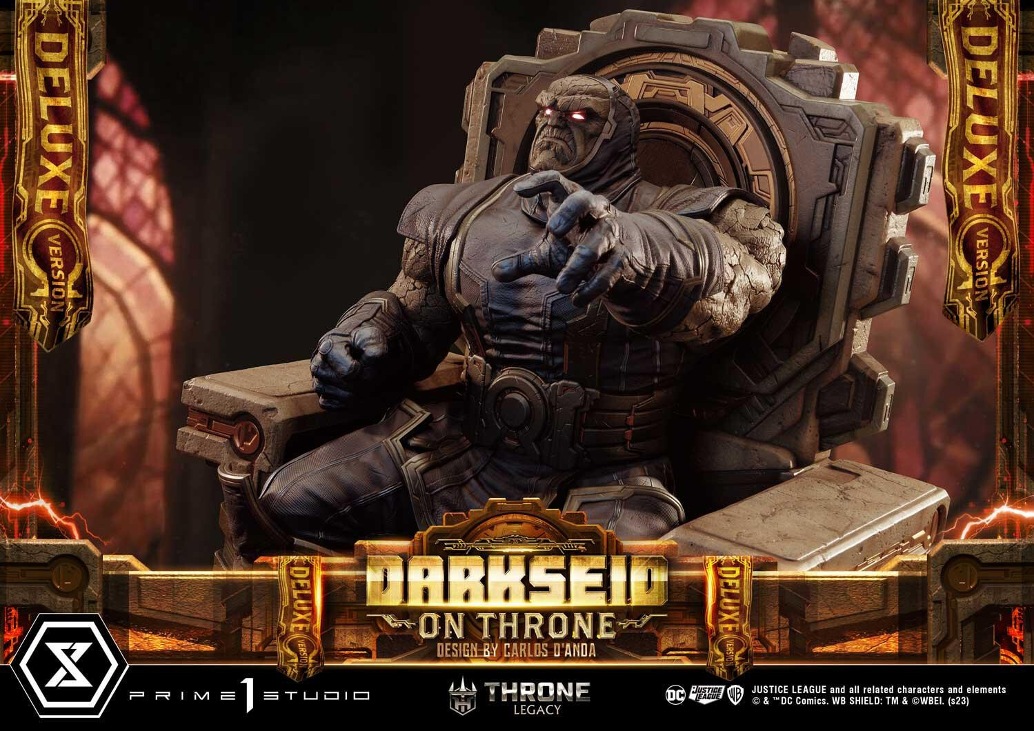 Justice League - Darkseid - Throne Legacy  (TLCDC-03DX) - 1/4 - On Throne, DX Version (Prime 1 Studio) photo 47