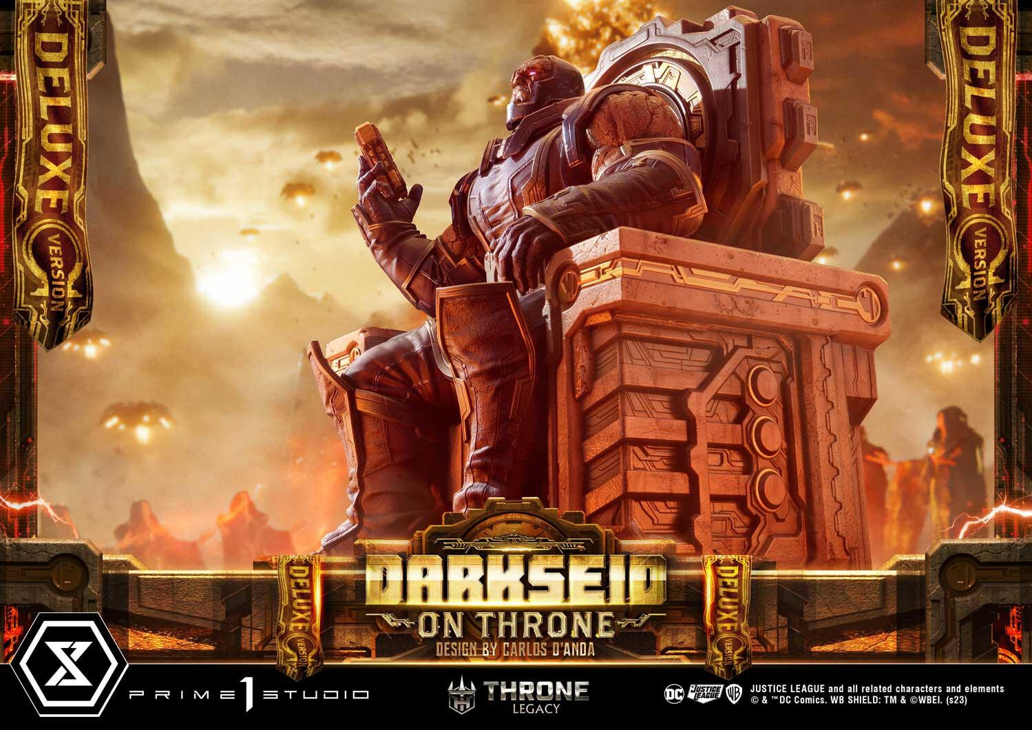 Justice League - Darkseid - Throne Legacy  (TLCDC-03DX) - 1/4 - On Throne, DX Version (Prime 1 Studio) photo 50