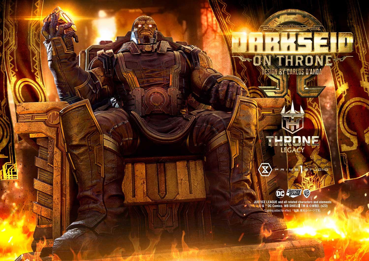 Justice League - Darkseid - Throne Legacy  (TLCDC-03DX) - 1/4 - On Throne, DX Version (Prime 1 Studio) photo 51