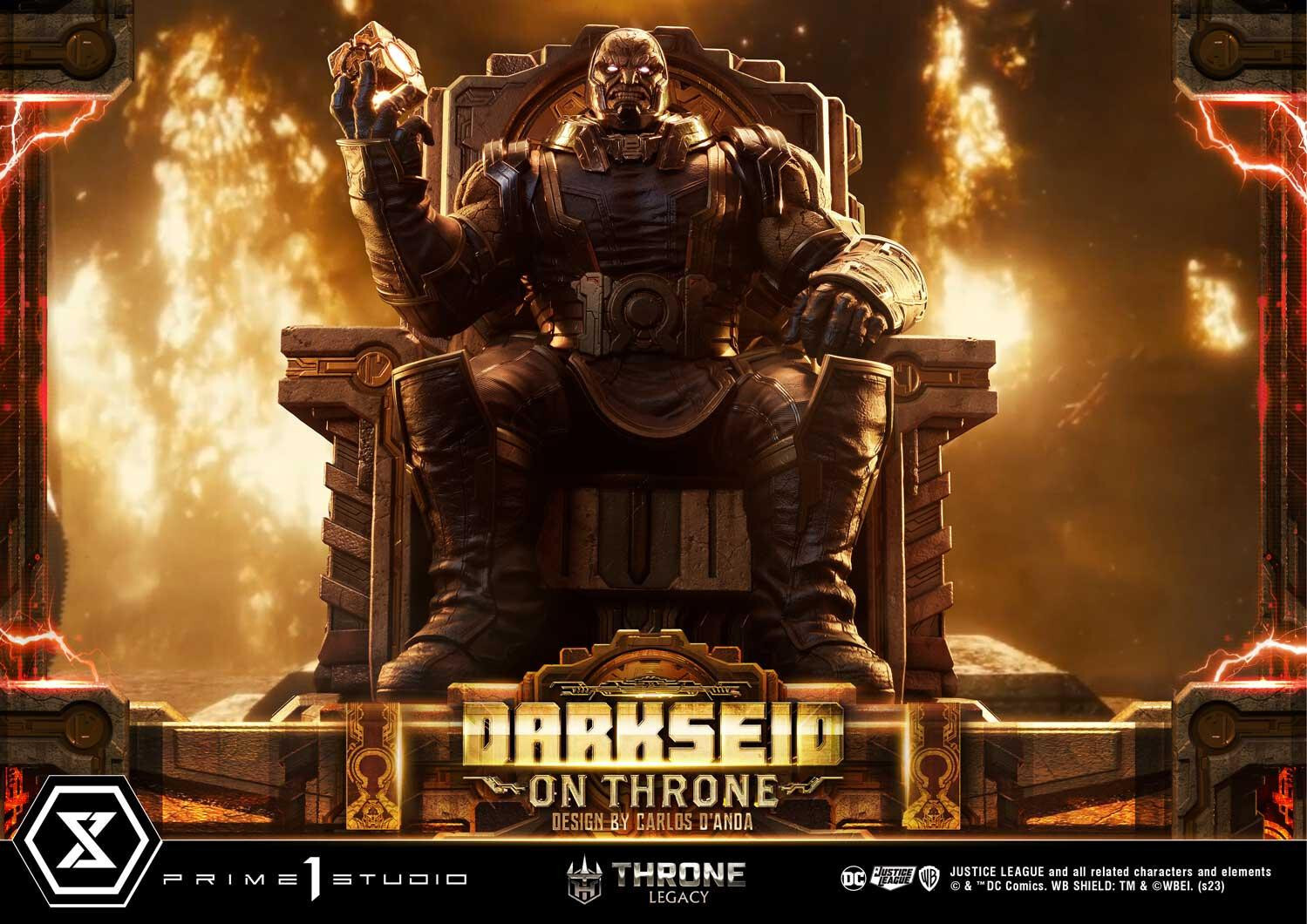 Justice League - Darkseid - Throne Legacy  (TLCDC-03DX) - 1/4 - On Throne, DX Version (Prime 1 Studio) photo 52