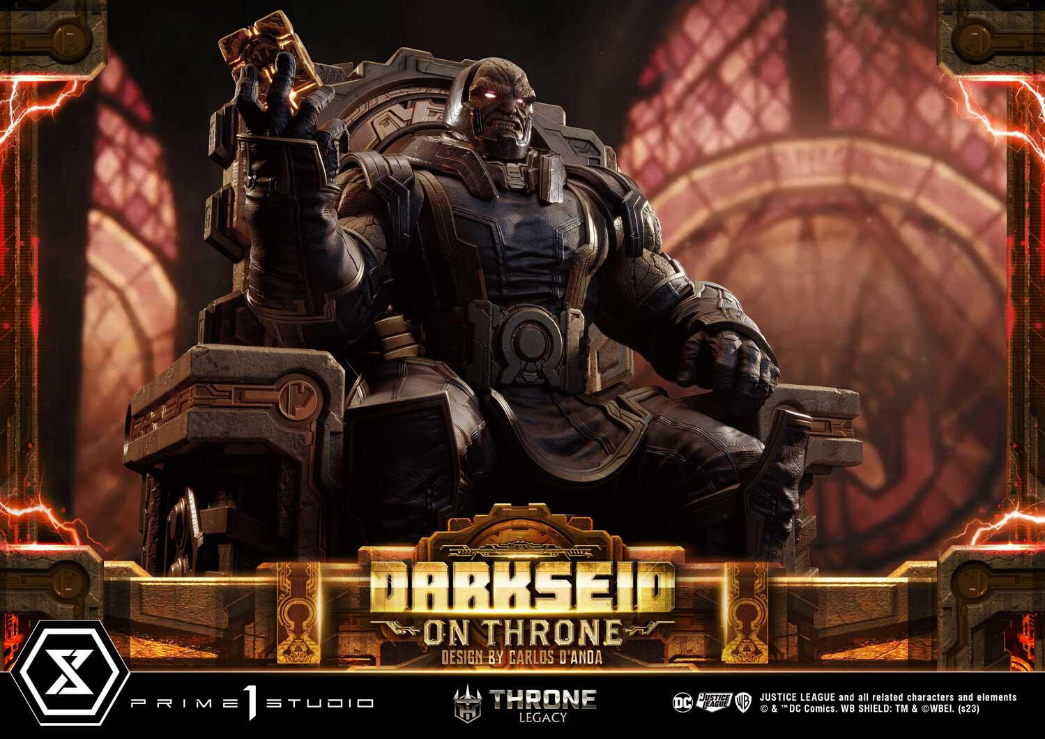 Justice League - Darkseid - Throne Legacy  (TLCDC-03DX) - 1/4 - On Throne, DX Version (Prime 1 Studio) photo 53