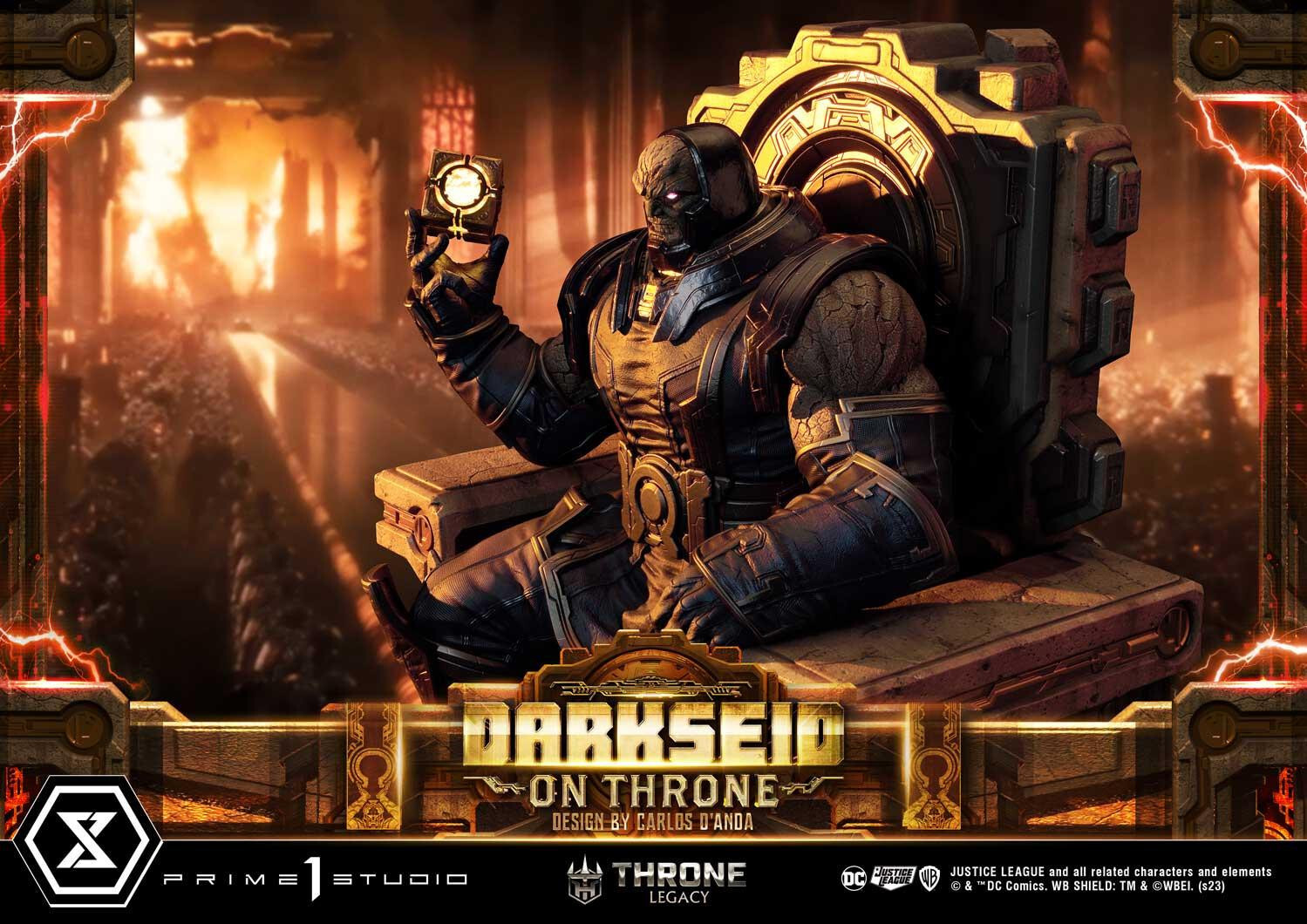 Justice League - Darkseid - Throne Legacy  (TLCDC-03DX) - 1/4 - On Throne, DX Version (Prime 1 Studio) photo 54