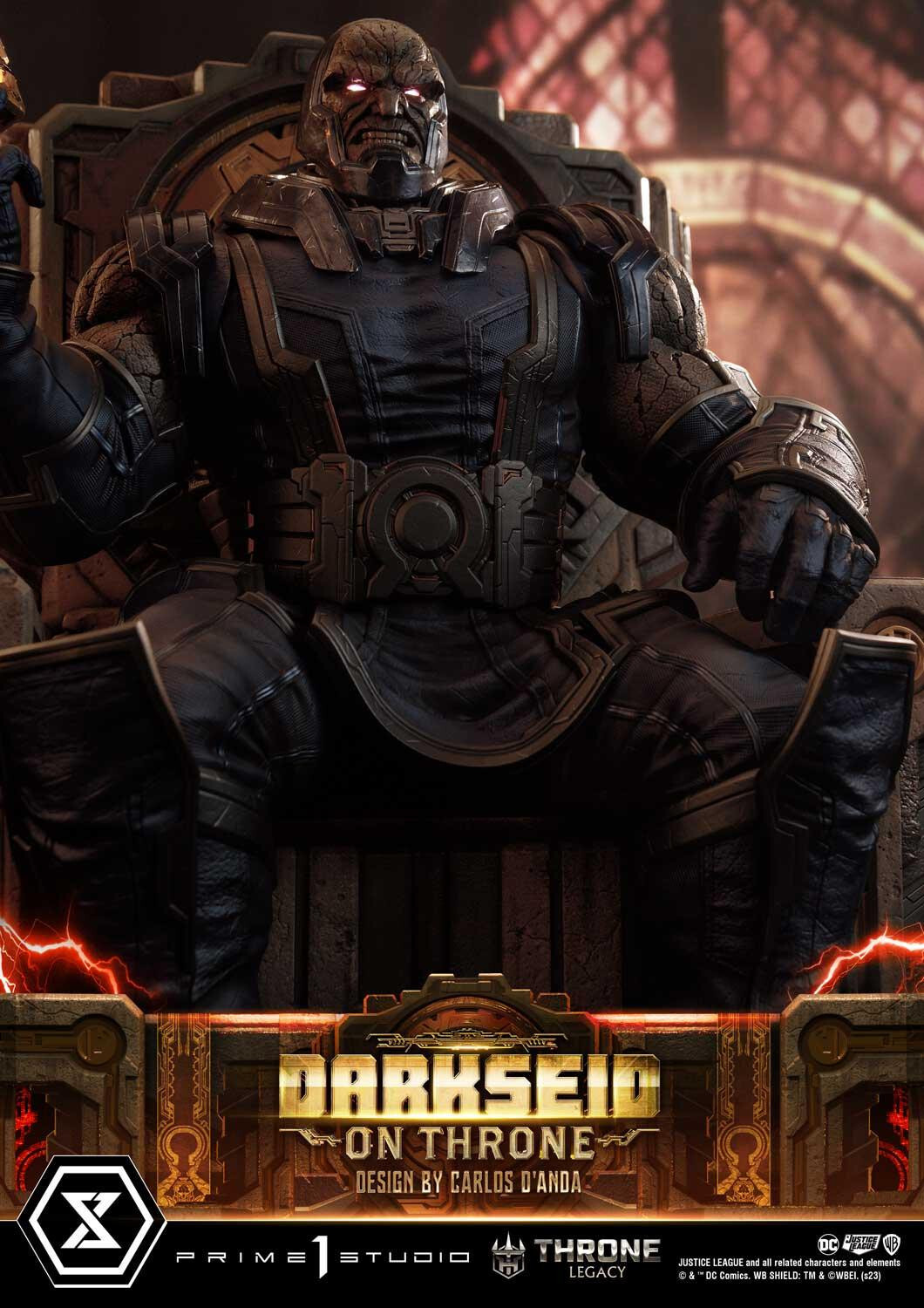 Justice League - Darkseid - Throne Legacy  (TLCDC-03DX) - 1/4 - On Throne, DX Version (Prime 1 Studio) photo 61