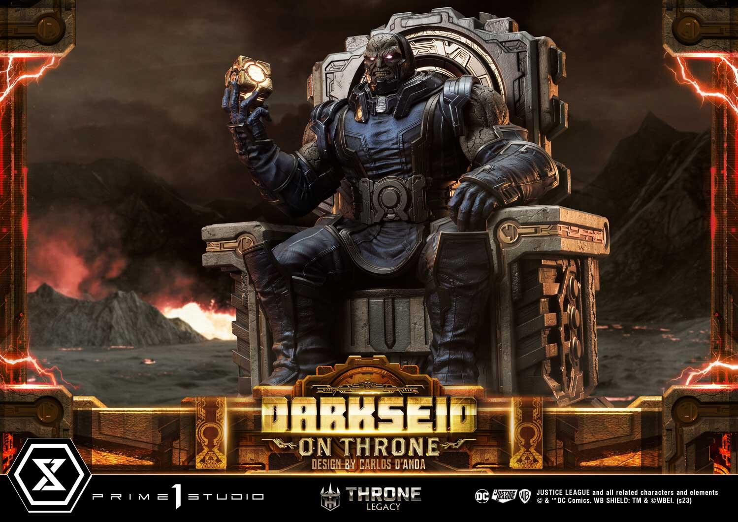 Justice League - Darkseid - Throne Legacy  (TLCDC-03DX) - 1/4 - On Throne, DX Version (Prime 1 Studio) photo 63