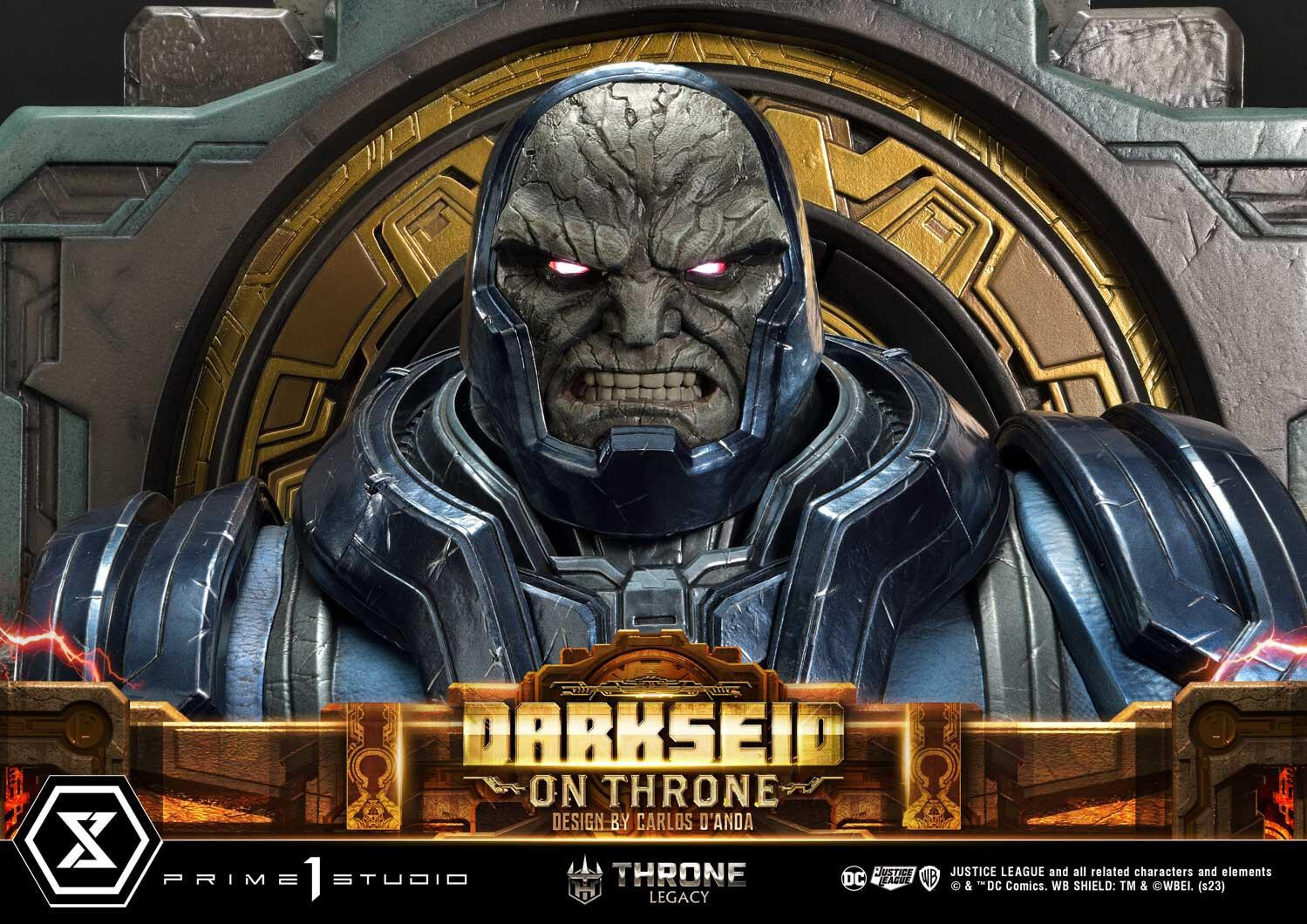 Justice League - Darkseid - Throne Legacy  (TLCDC-03DX) - 1/4 - On Throne, DX Version (Prime 1 Studio) photo 64