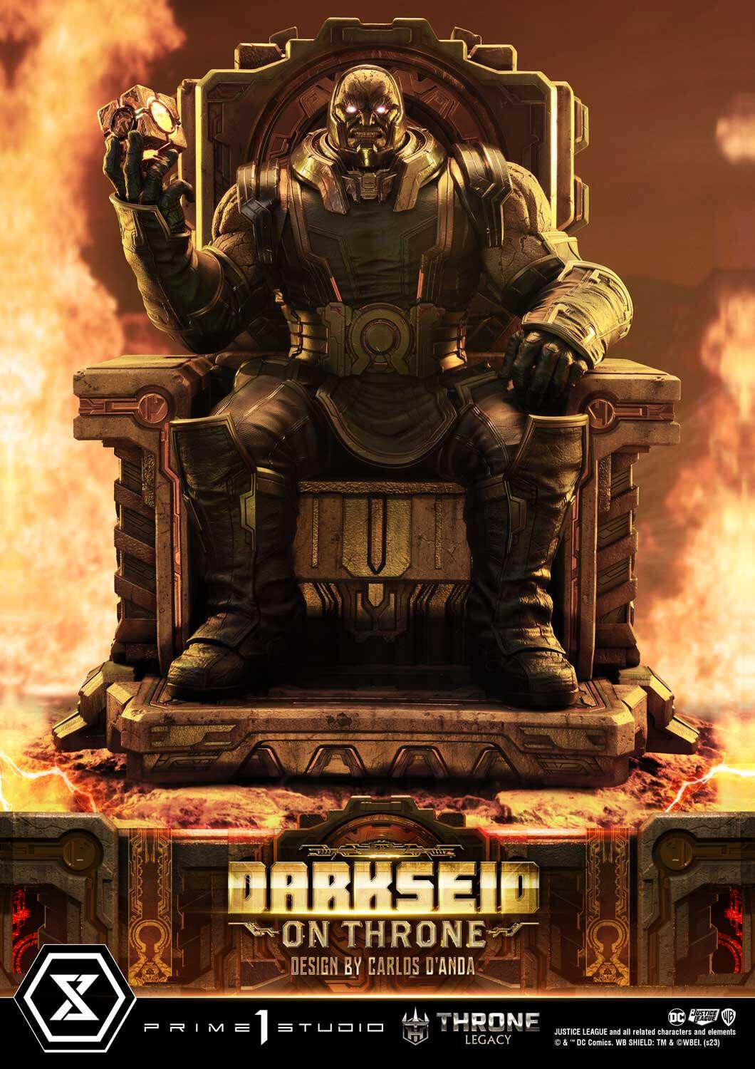 Justice League - Darkseid - Throne Legacy  (TLCDC-03DX) - 1/4 - On Throne, DX Version (Prime 1 Studio) photo 67