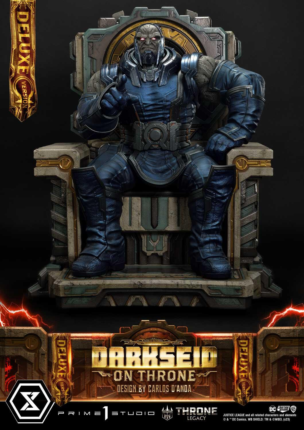Justice League - Darkseid - Throne Legacy  (TLCDC-03DX) - 1/4 - On Throne, DX Version (Prime 1 Studio) photo 76