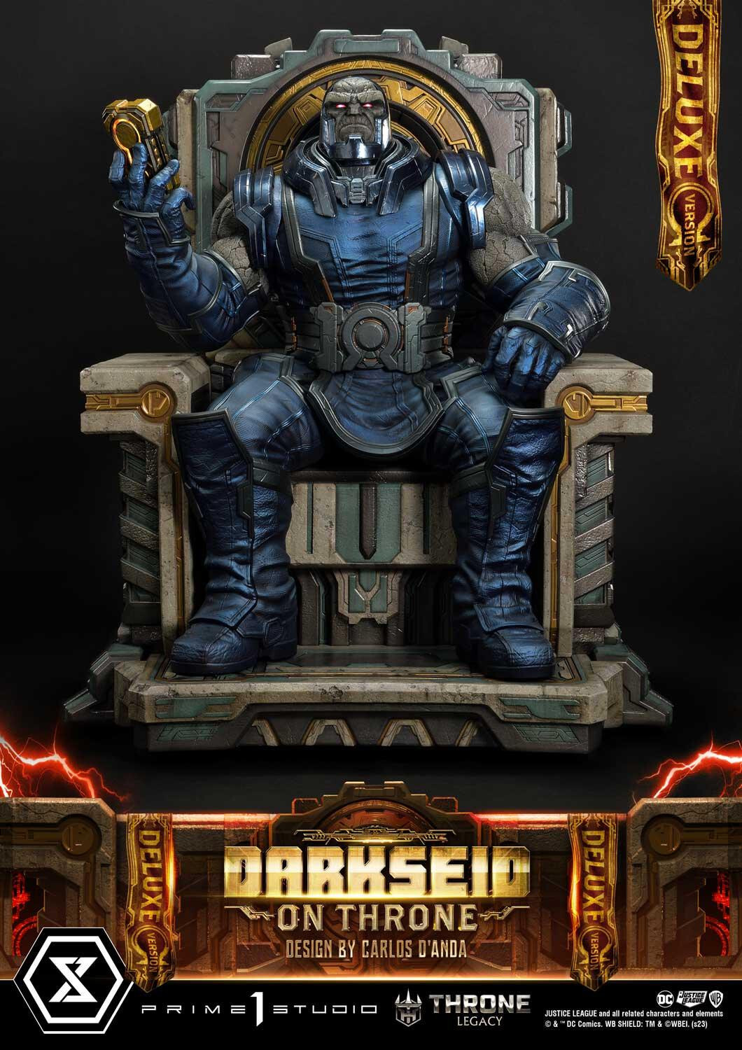 Justice League - Darkseid - Throne Legacy  (TLCDC-03DX) - 1/4 - On Throne, DX Version (Prime 1 Studio) photo 77