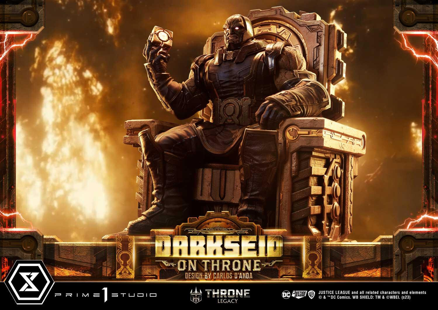 Justice League - Darkseid - Throne Legacy  (TLCDC-03DX) - 1/4 - On Throne, DX Version (Prime 1 Studio) photo 86