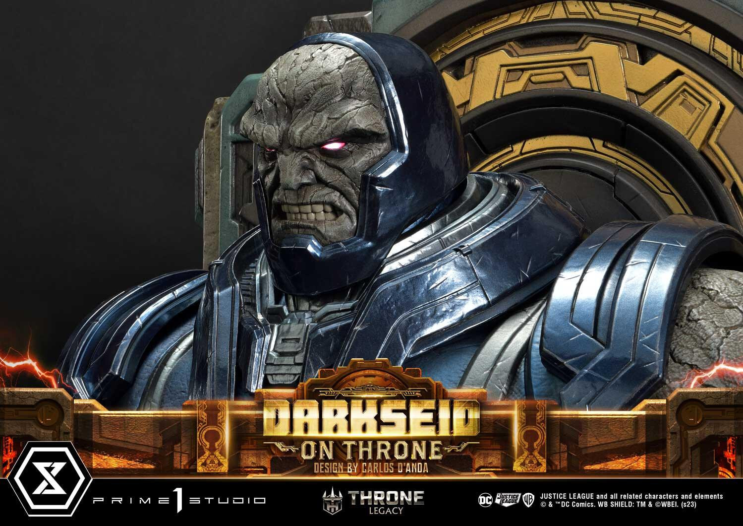 Justice League - Darkseid - Throne Legacy  (TLCDC-03DX) - 1/4 - On Throne, DX Version (Prime 1 Studio) photo 89