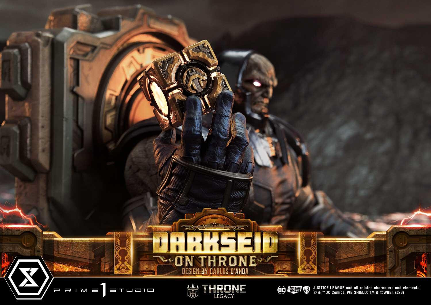 Justice League - Darkseid - Throne Legacy  (TLCDC-03DX) - 1/4 - On Throne, DX Version (Prime 1 Studio) photo 92