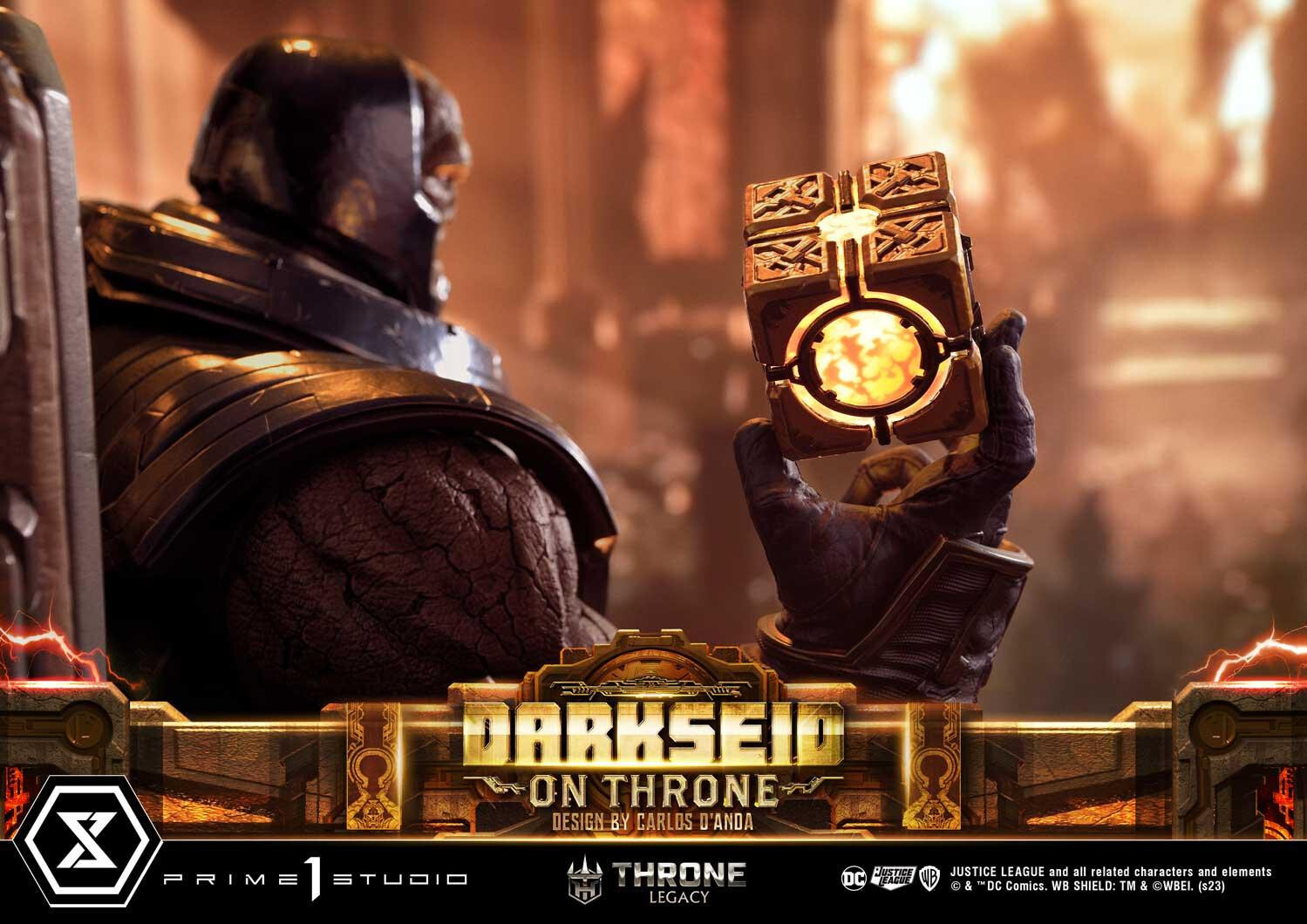 Justice League - Darkseid - Throne Legacy  (TLCDC-03DX) - 1/4 - On Throne, DX Version (Prime 1 Studio) photo 93