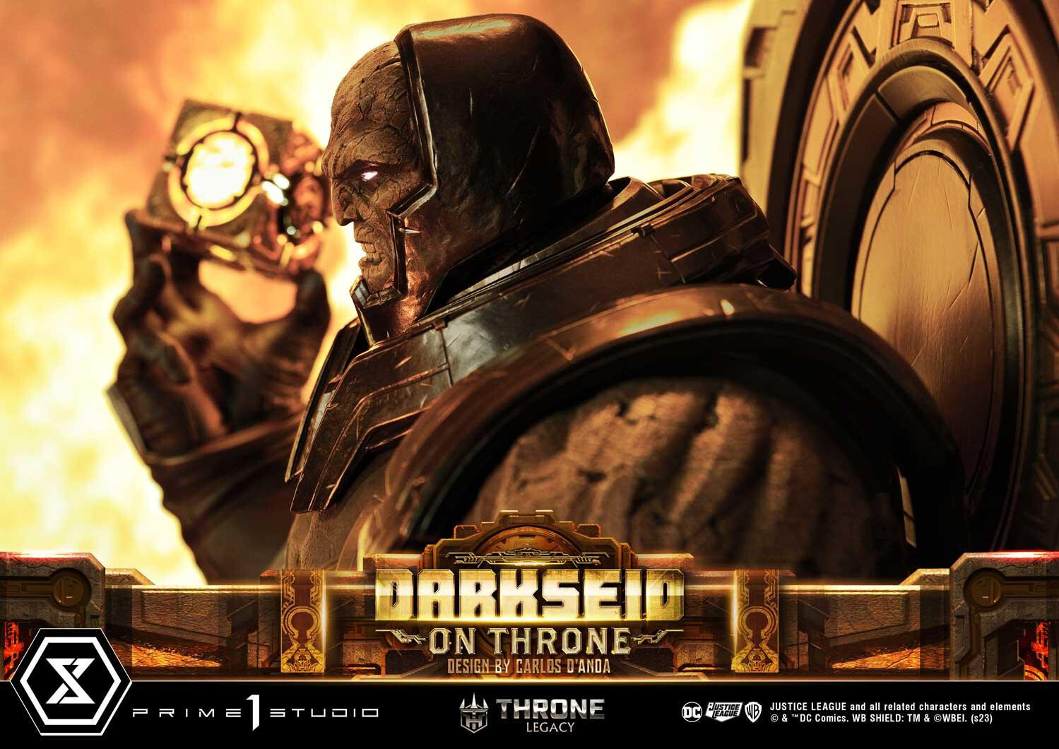 Justice League - Darkseid - Throne Legacy  (TLCDC-03DX) - 1/4 - On Throne, DX Version (Prime 1 Studio) photo 94