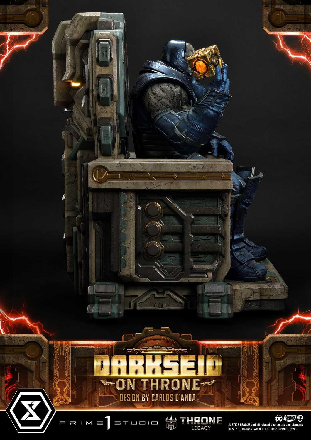 Justice League - Darkseid - Throne Legacy  (TLCDC-03DX) - 1/4 - On Throne, DX Version (Prime 1 Studio) photo 98