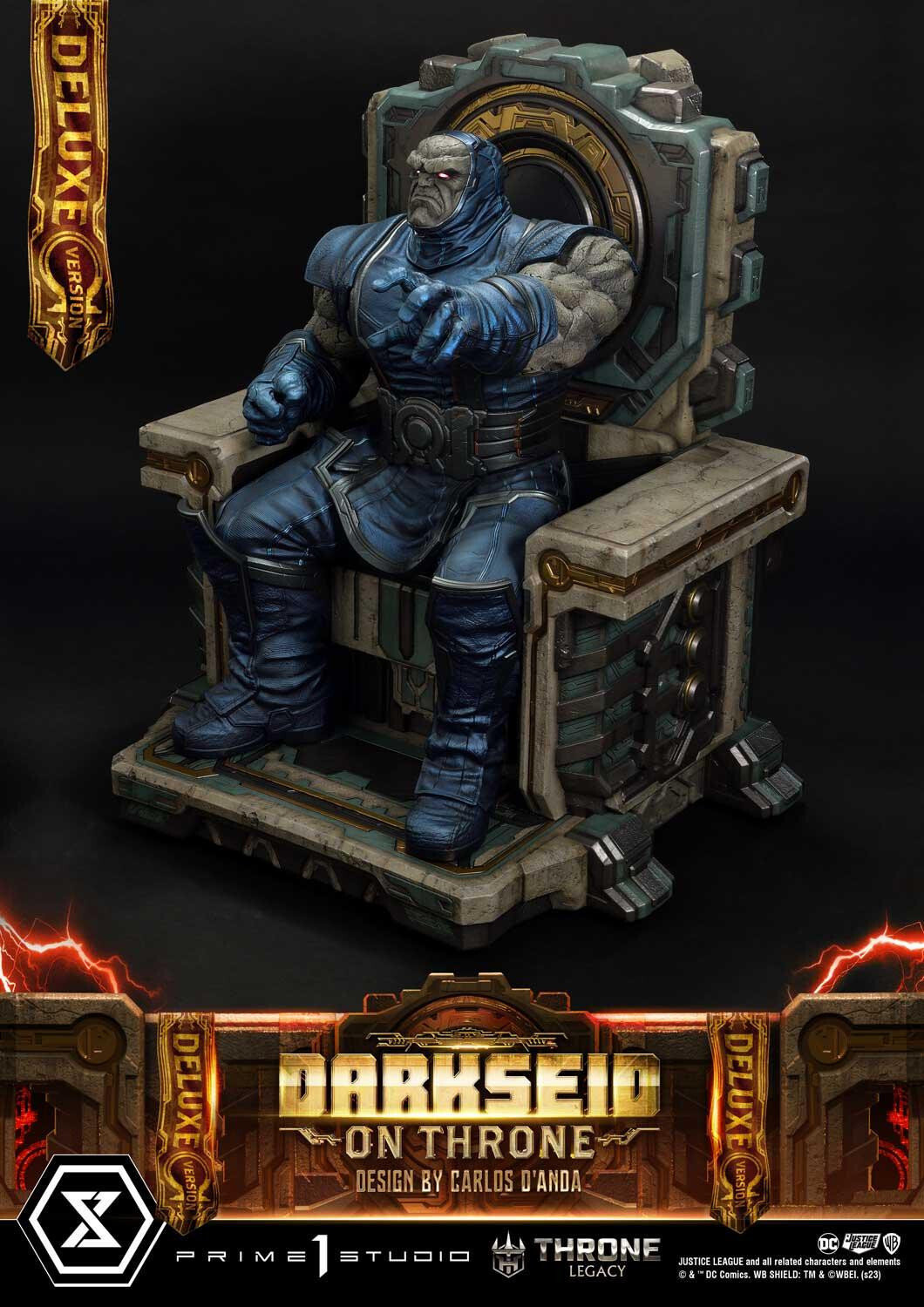 Justice League - Darkseid - Throne Legacy  (TLCDC-03DXS) - 1/4 - On Throne, DX Bonus Version (Prime 1 Studio) photo 6