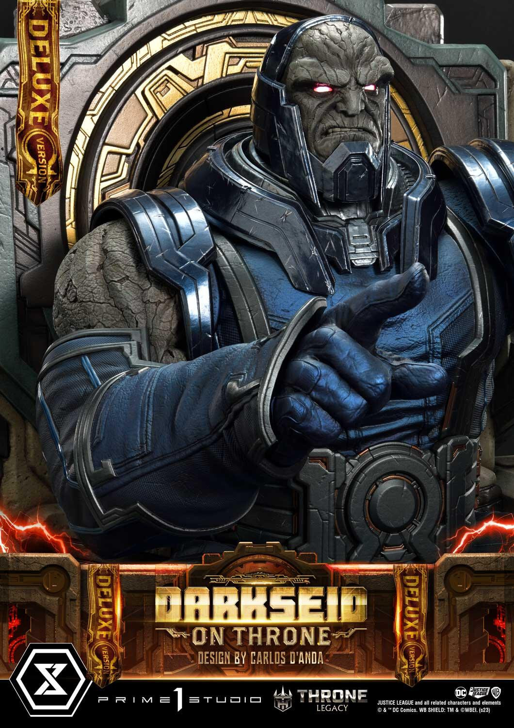 Justice League - Darkseid - Throne Legacy  (TLCDC-03DXS) - 1/4 - On Throne, DX Bonus Version (Prime 1 Studio) photo 7