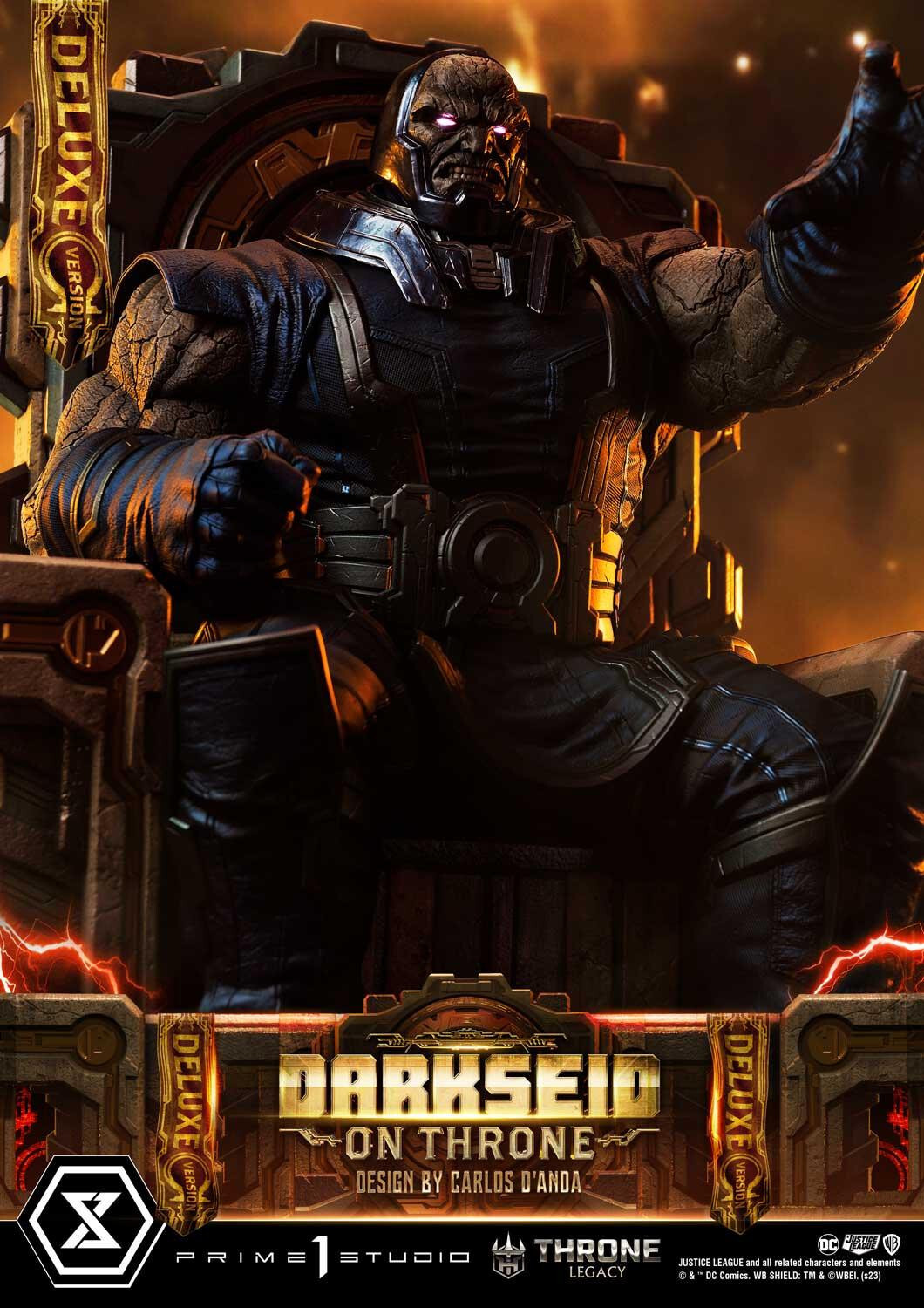 Justice League - Darkseid - Throne Legacy  (TLCDC-03DXS) - 1/4 - On Throne, DX Bonus Version (Prime 1 Studio) photo 9