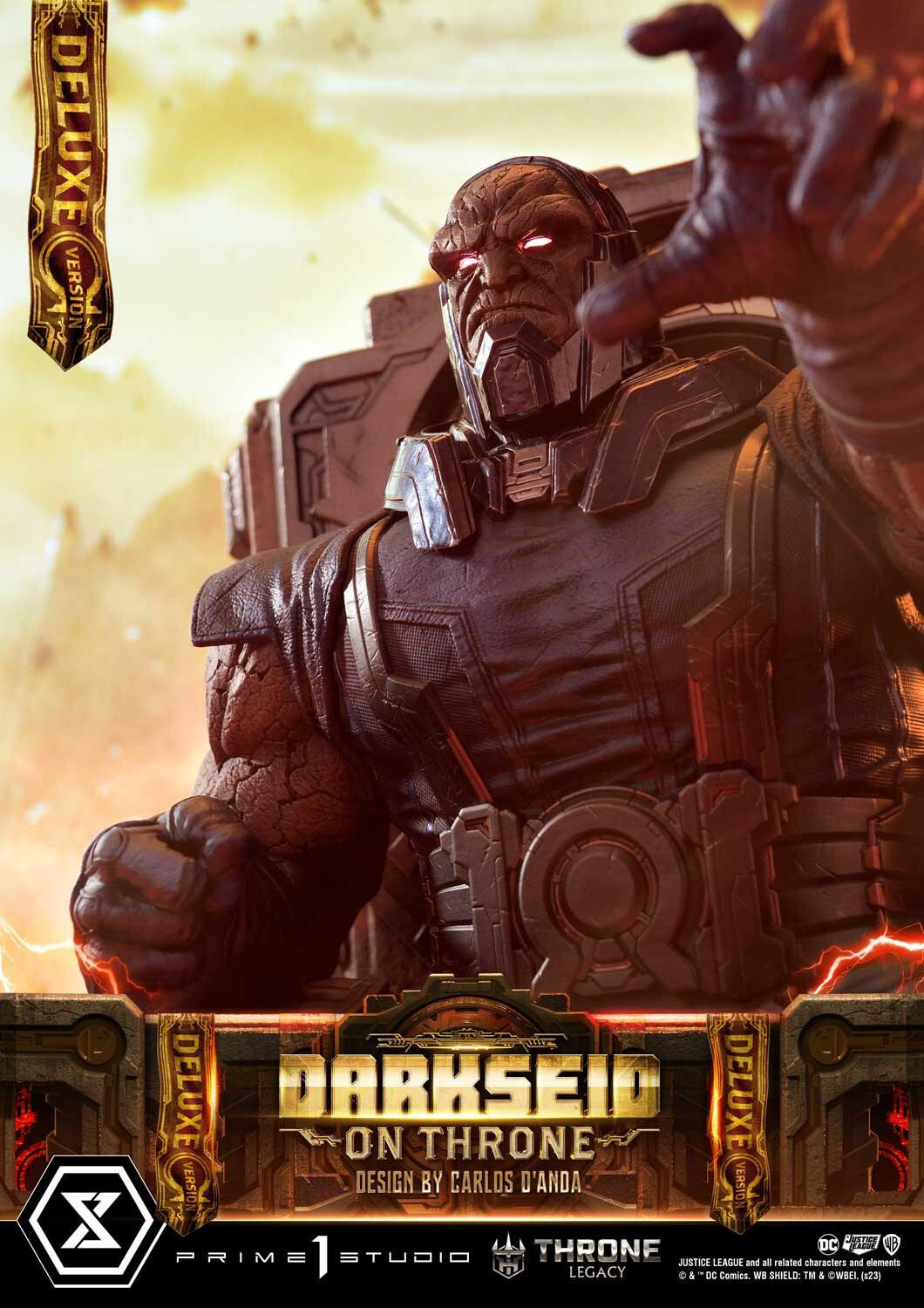 Justice League - Darkseid - Throne Legacy  (TLCDC-03DXS) - 1/4 - On Throne, DX Bonus Version (Prime 1 Studio) photo 10