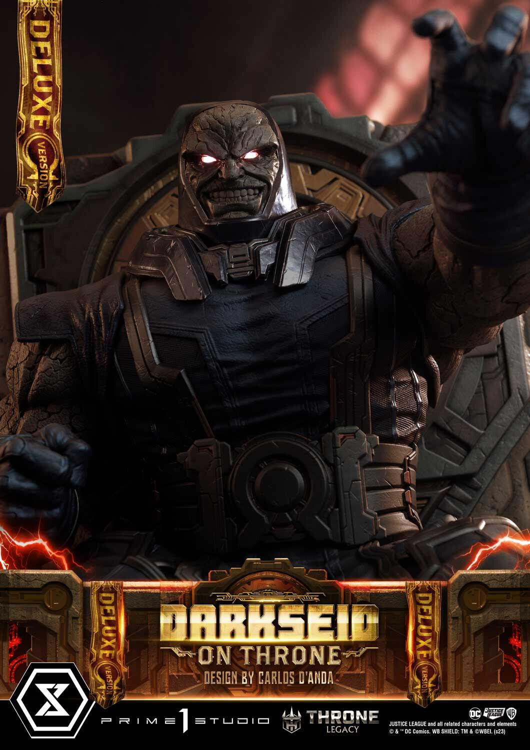 Justice League - Darkseid - Throne Legacy  (TLCDC-03DXS) - 1/4 - On Throne, DX Bonus Version (Prime 1 Studio) photo 11