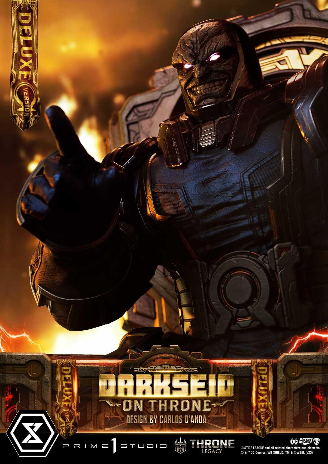 Justice League - Darkseid - Throne Legacy  (TLCDC-03DXS) - 1/4 - On Throne, DX Bonus Version (Prime 1 Studio) photo 13