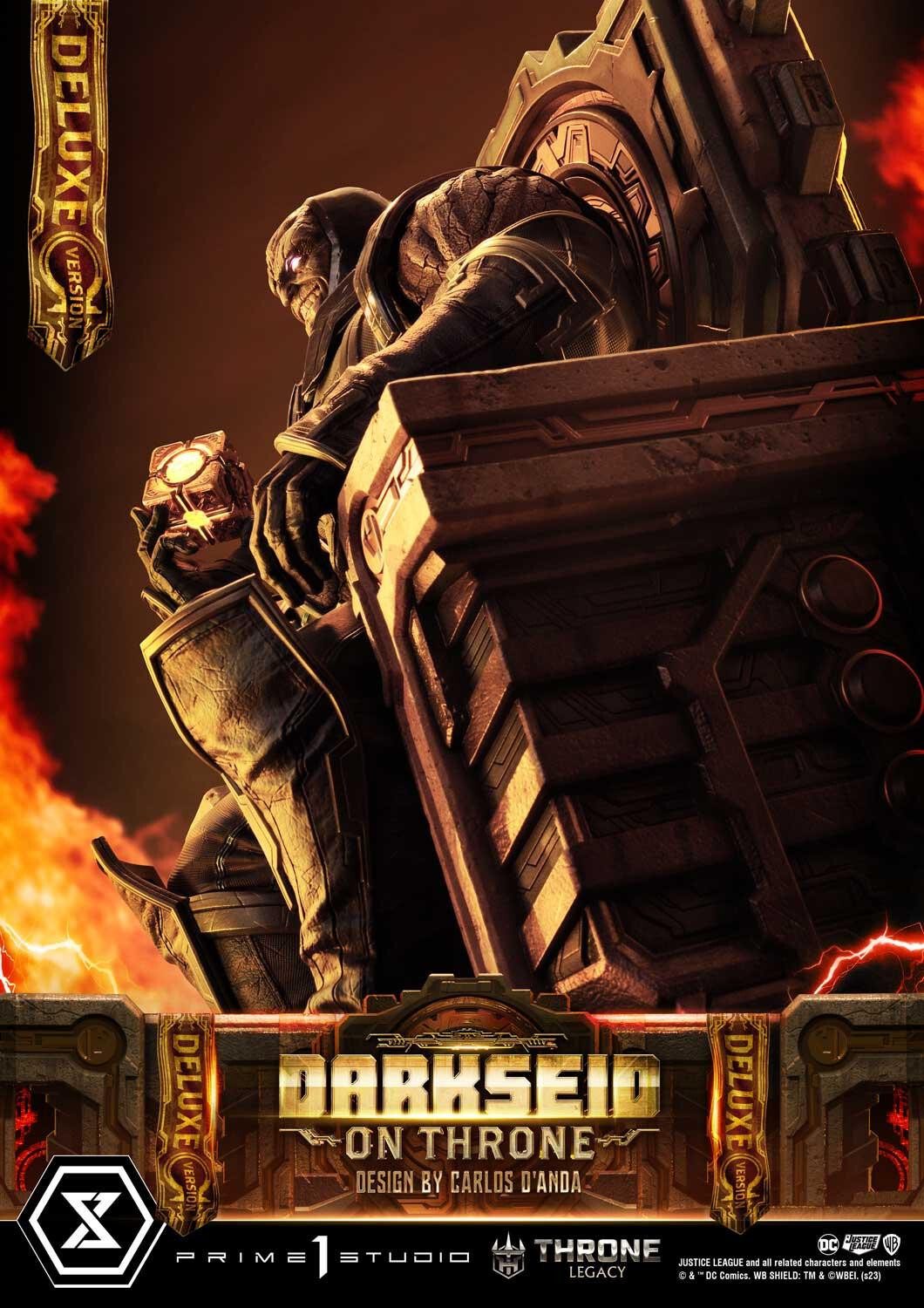 Justice League - Darkseid - Throne Legacy  (TLCDC-03DXS) - 1/4 - On Throne, DX Bonus Version (Prime 1 Studio) photo 15