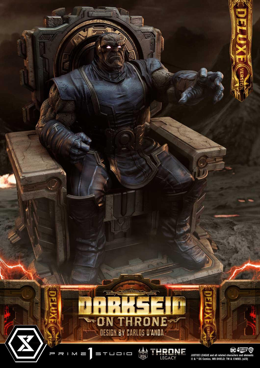 Justice League - Darkseid - Throne Legacy  (TLCDC-03DXS) - 1/4 - On Throne, DX Bonus Version (Prime 1 Studio) photo 16