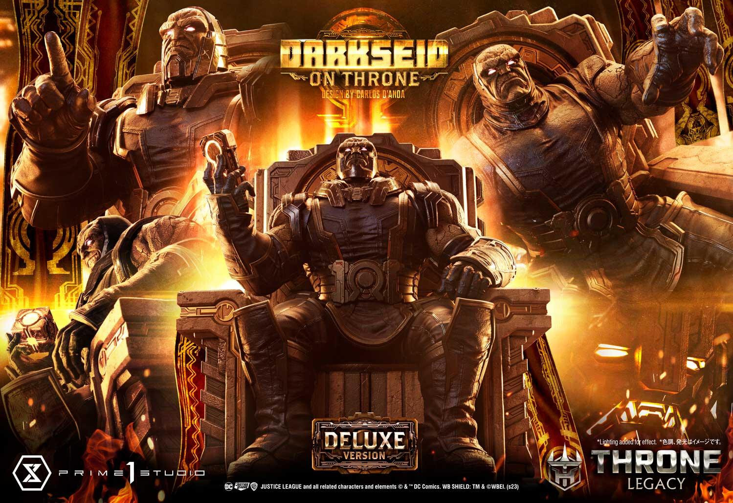 Justice League - Darkseid - Throne Legacy  (TLCDC-03DXS) - 1/4 - On Throne, DX Bonus Version (Prime 1 Studio) photo 18