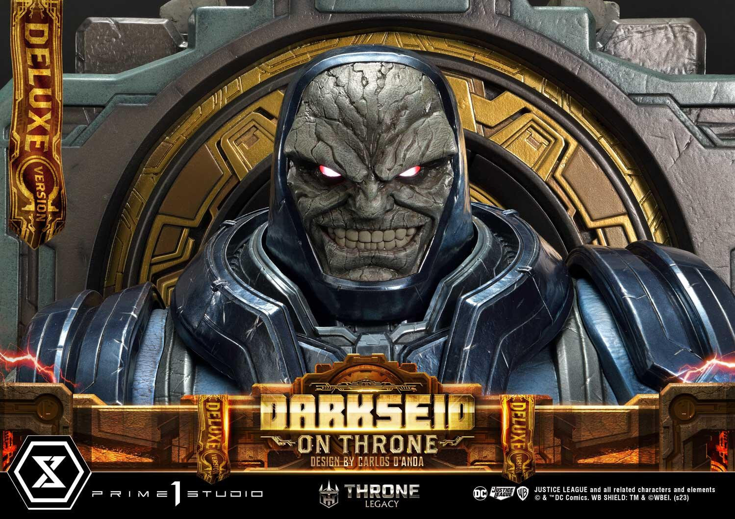 Justice League - Darkseid - Throne Legacy  (TLCDC-03DXS) - 1/4 - On Throne, DX Bonus Version (Prime 1 Studio) photo 20
