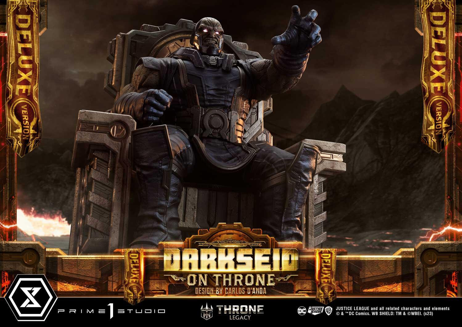 Justice League - Darkseid - Throne Legacy  (TLCDC-03DXS) - 1/4 - On Throne, DX Bonus Version (Prime 1 Studio) photo 24