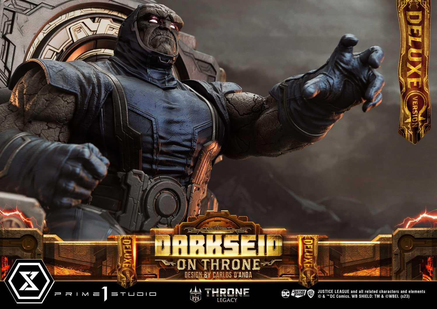 Justice League - Darkseid - Throne Legacy  (TLCDC-03DXS) - 1/4 - On Throne, DX Bonus Version (Prime 1 Studio) photo 26