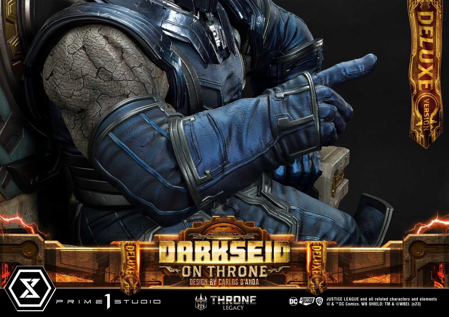 Justice League - Darkseid - Throne Legacy  (TLCDC-03DXS) - 1/4 - On Throne, DX Bonus Version (Prime 1 Studio) photo 33