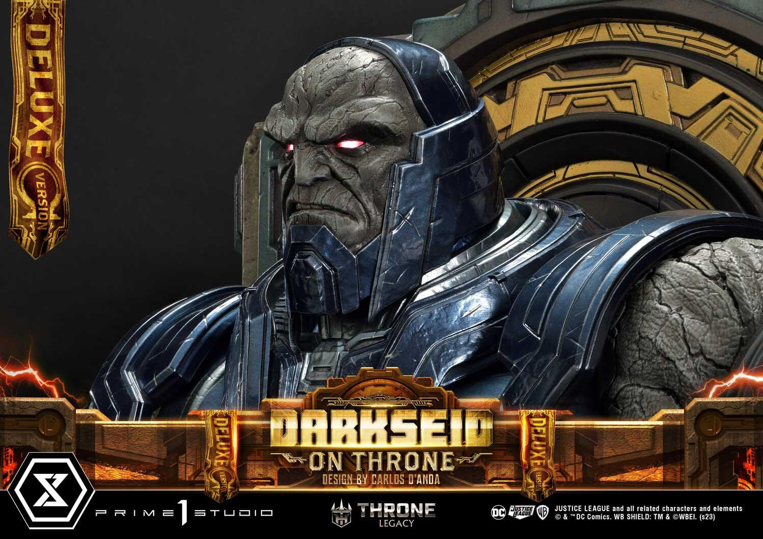 Justice League - Darkseid - Throne Legacy  (TLCDC-03DXS) - 1/4 - On Throne, DX Bonus Version (Prime 1 Studio) photo 34