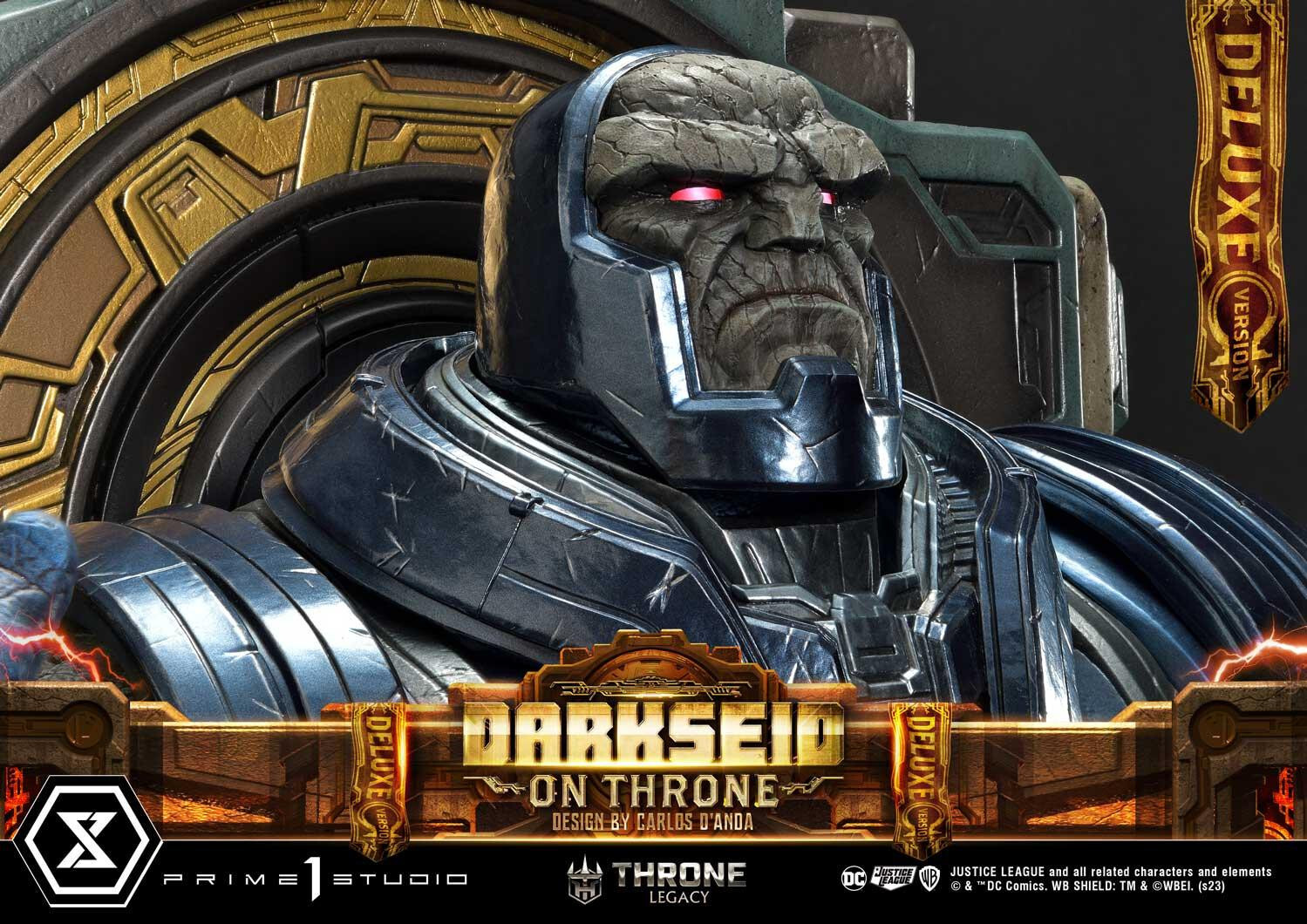 Justice League - Darkseid - Throne Legacy  (TLCDC-03DXS) - 1/4 - On Throne, DX Bonus Version (Prime 1 Studio) photo 37