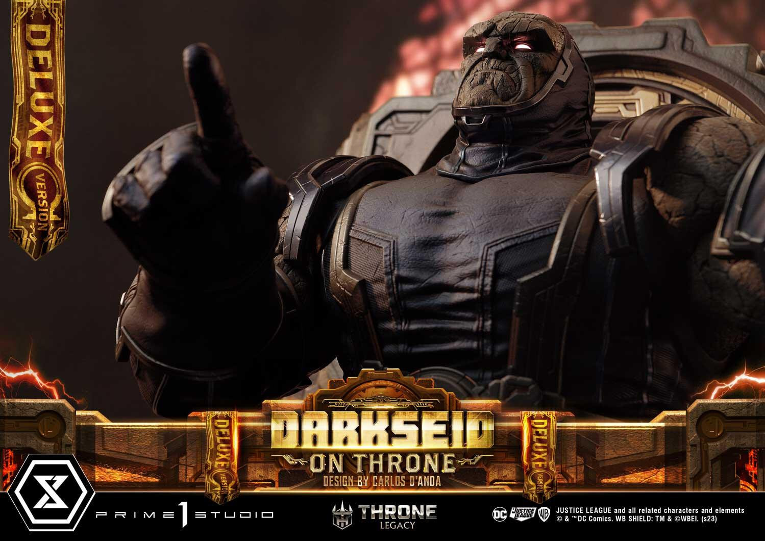 Justice League - Darkseid - Throne Legacy  (TLCDC-03DXS) - 1/4 - On Throne, DX Bonus Version (Prime 1 Studio) photo 41