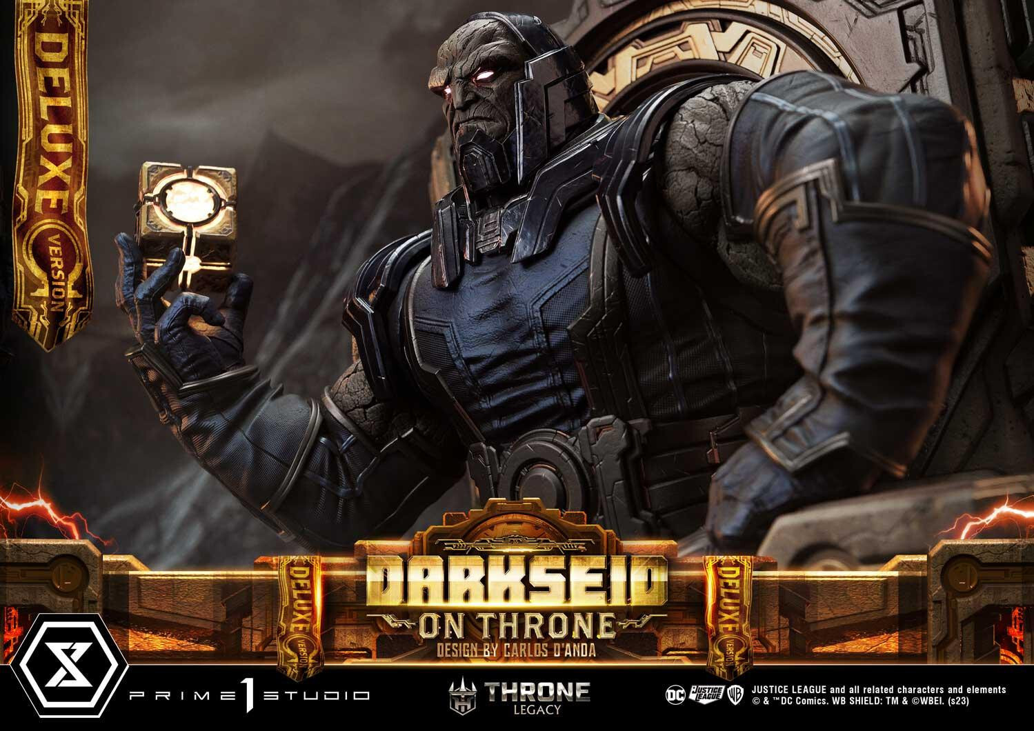 Justice League - Darkseid - Throne Legacy  (TLCDC-03DXS) - 1/4 - On Throne, DX Bonus Version (Prime 1 Studio) photo 43