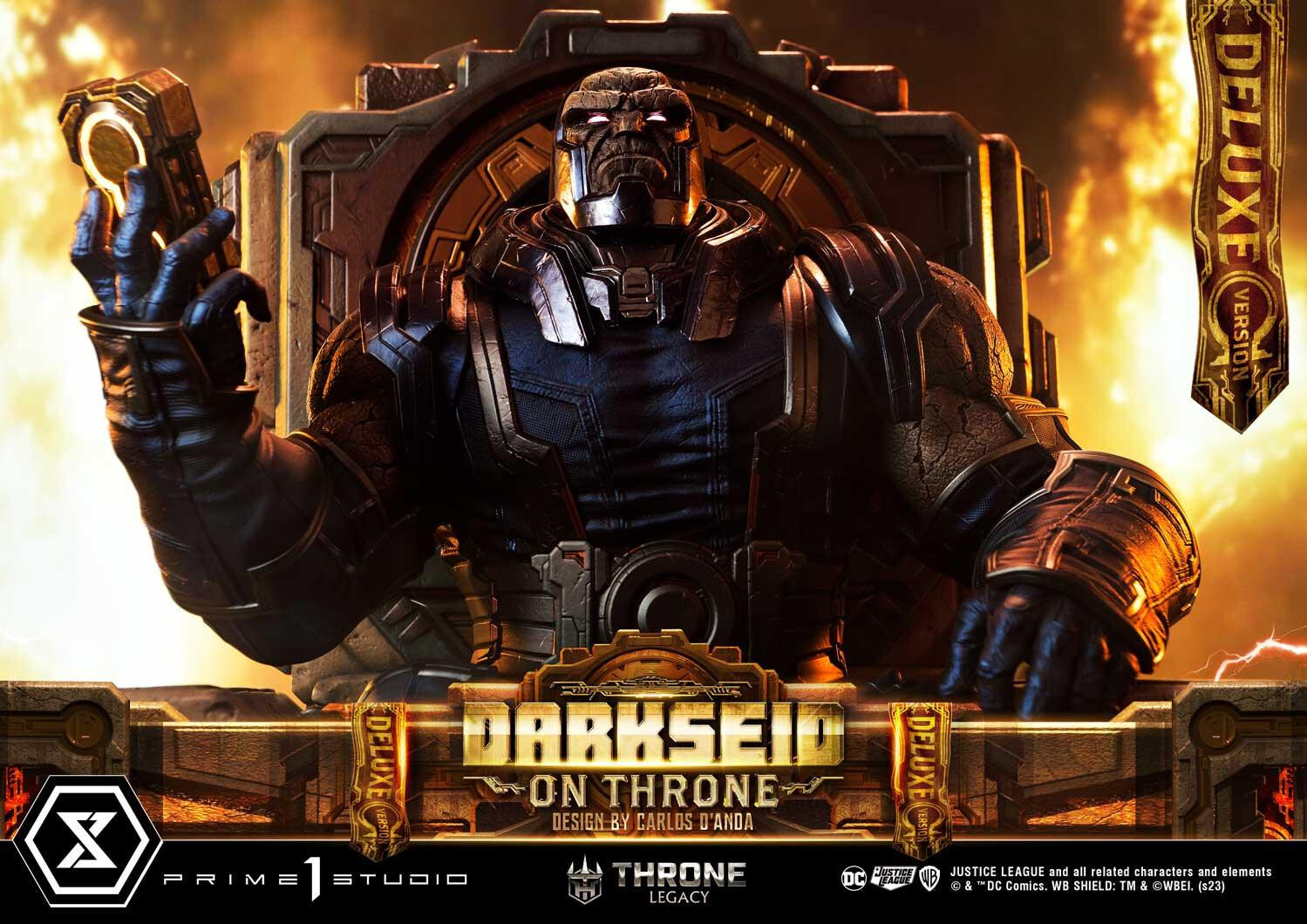 Justice League - Darkseid - Throne Legacy  (TLCDC-03DXS) - 1/4 - On Throne, DX Bonus Version (Prime 1 Studio) photo 47